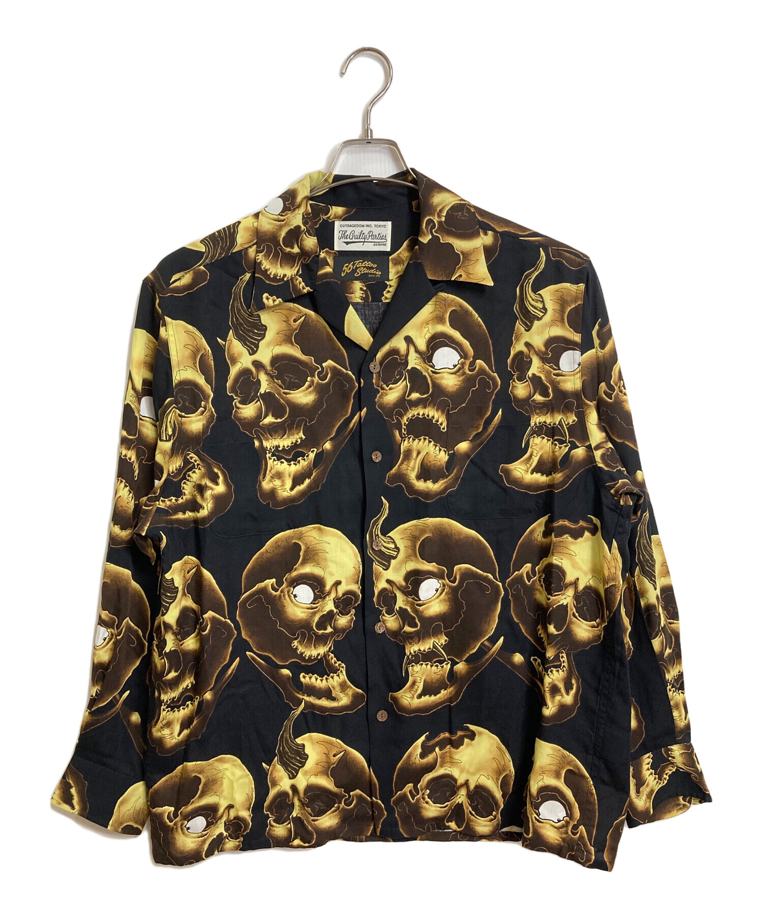 中古・古着通販】WACKO MARIA 56 TATTOO STUDIO / HAWAIIAN SHIRT L/S