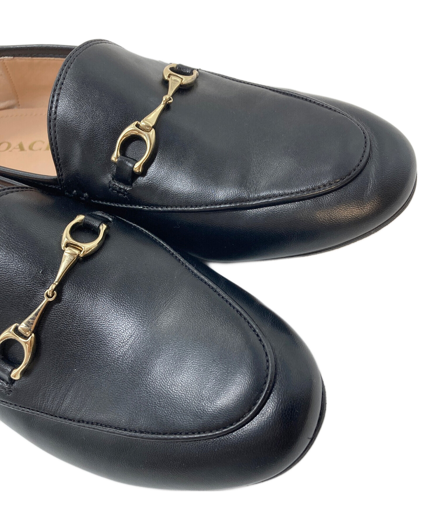 COACH コーチ　ハーレー ローファー 6.5C　ビットローファー 中古・古着通販】COACH (コーチ) ビットローファー ハーレローファー