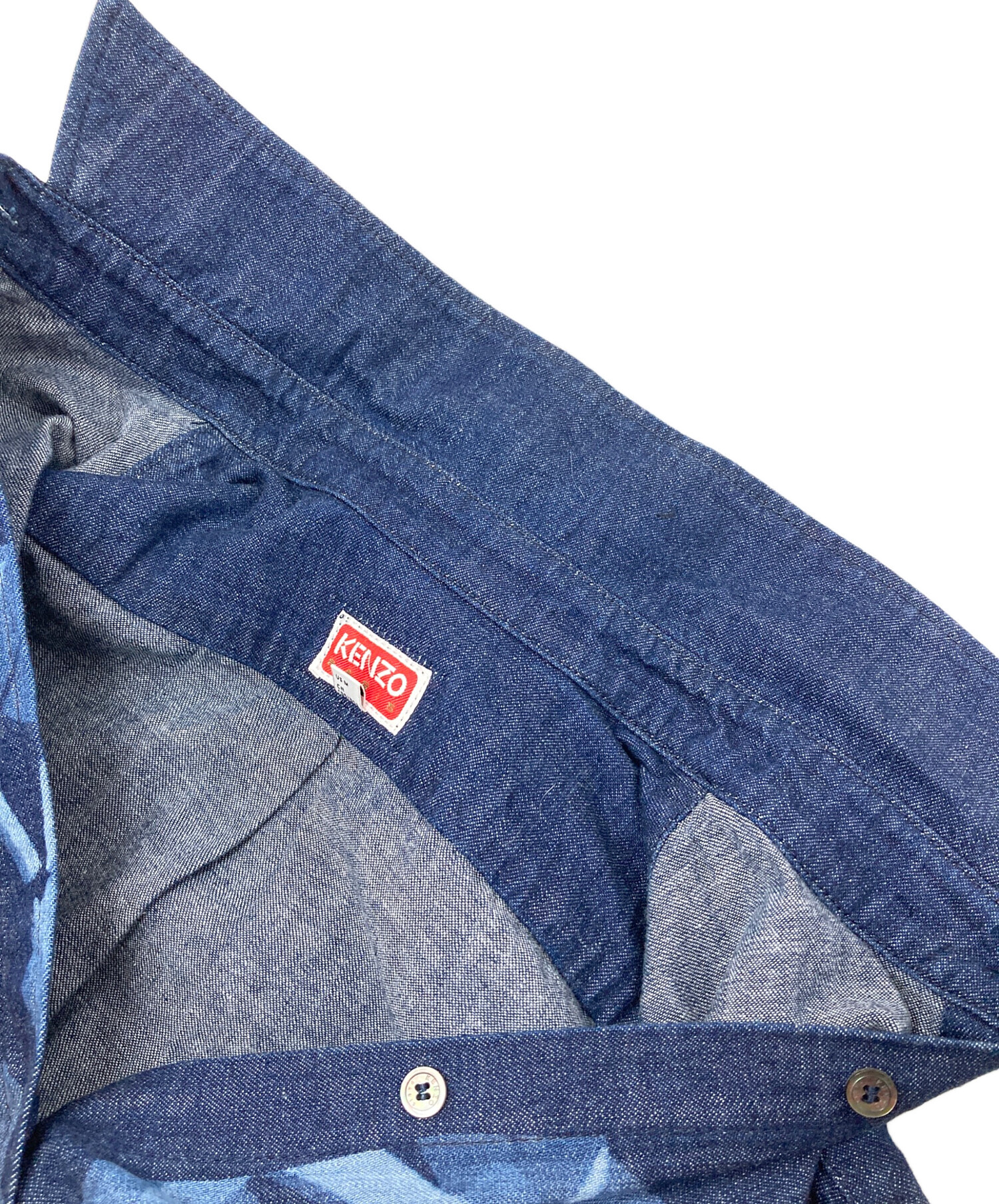 中古・古着通販】KENZO (ケンゾー) ローズ プリント フィット シャツ 