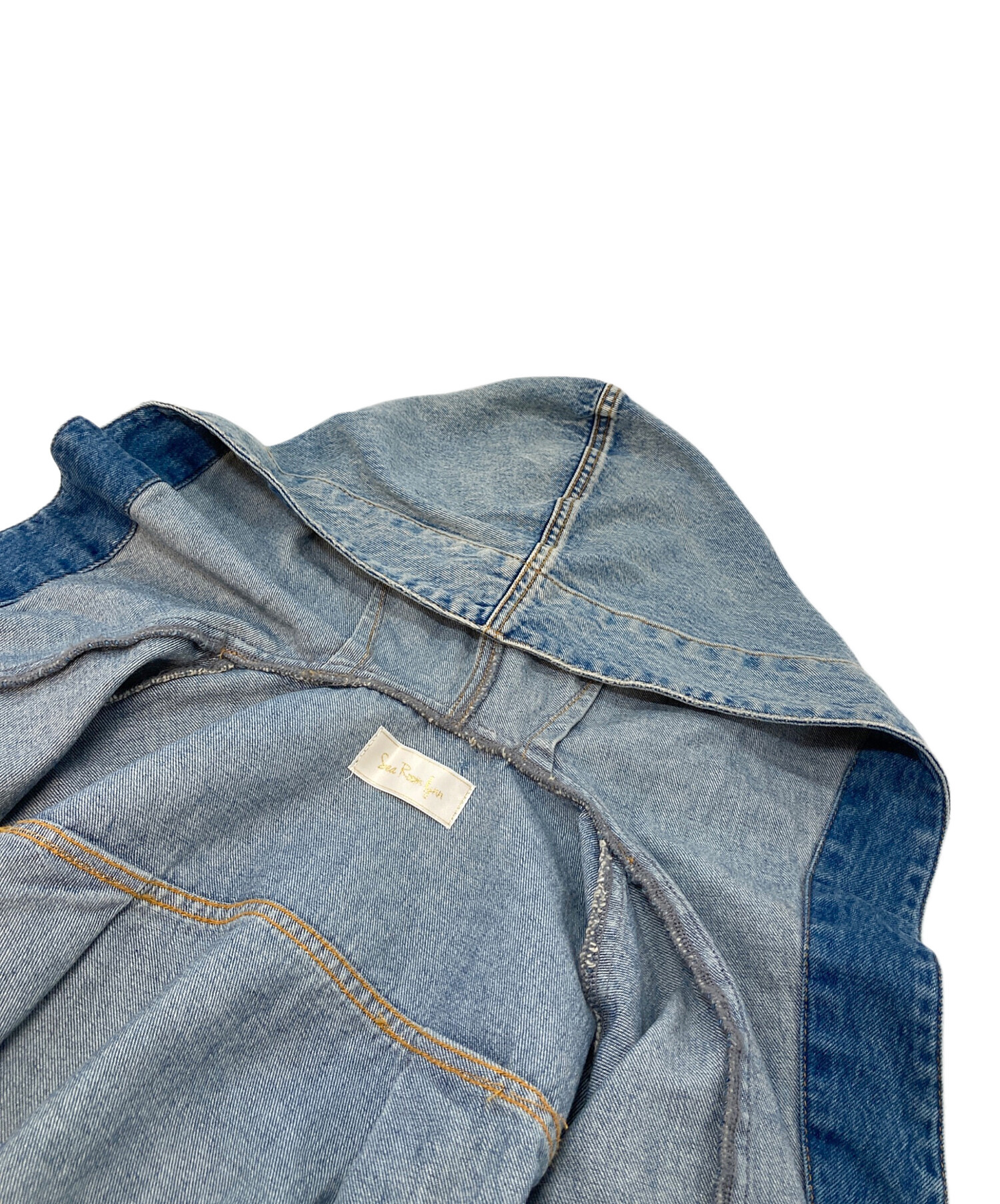 中古・古着通販】Sea Room lynn (シールームリン) DENIM HOODIE