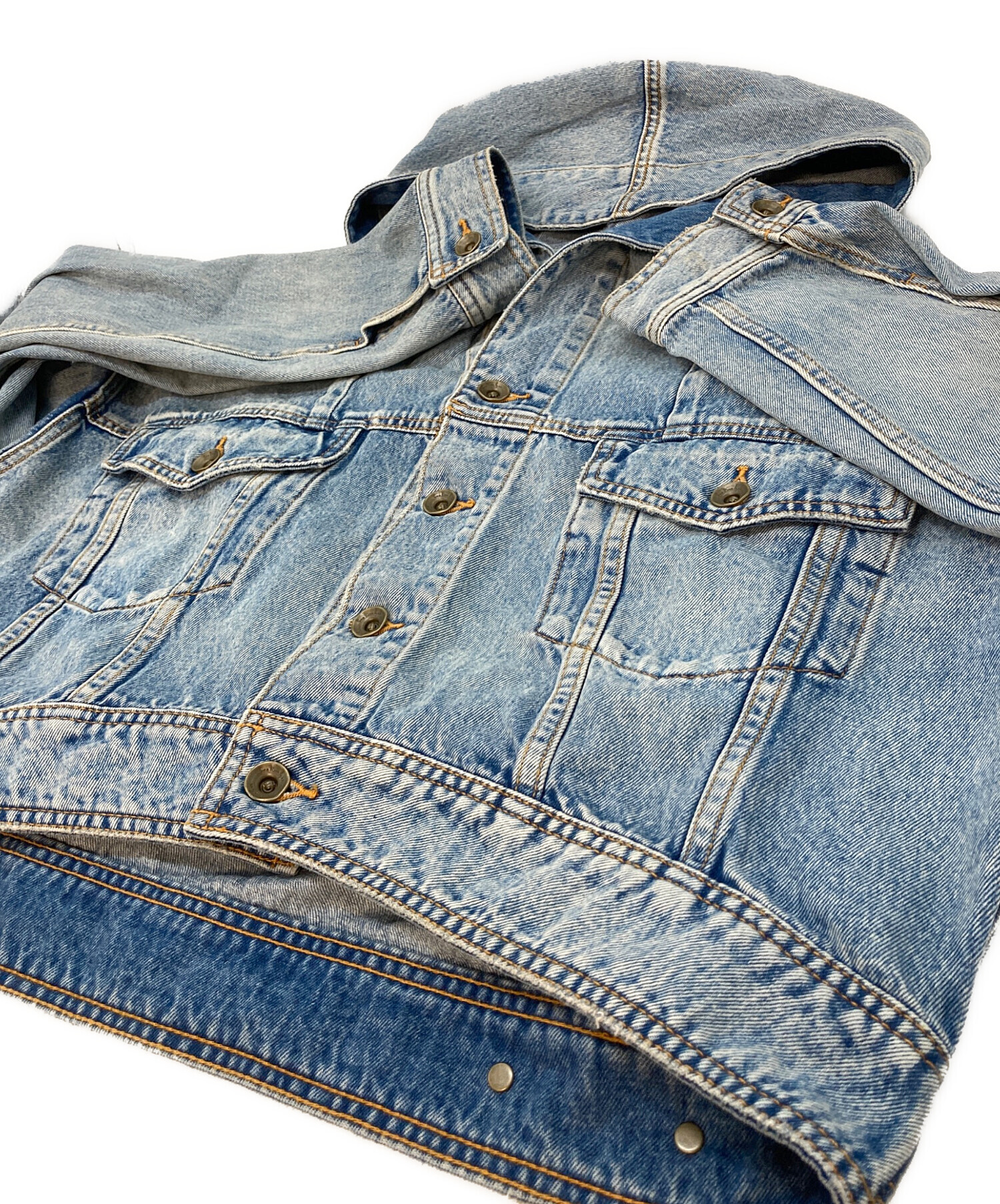 中古・古着通販】Sea Room lynn (シールームリン) DENIM HOODIE 