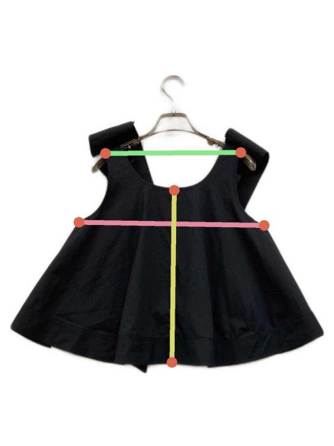 gypsohila Switch Tops ジプソフィア　リボントップス 中古・古着通販】Gypsohila (ジプソフィア) Switch Tops ブラック