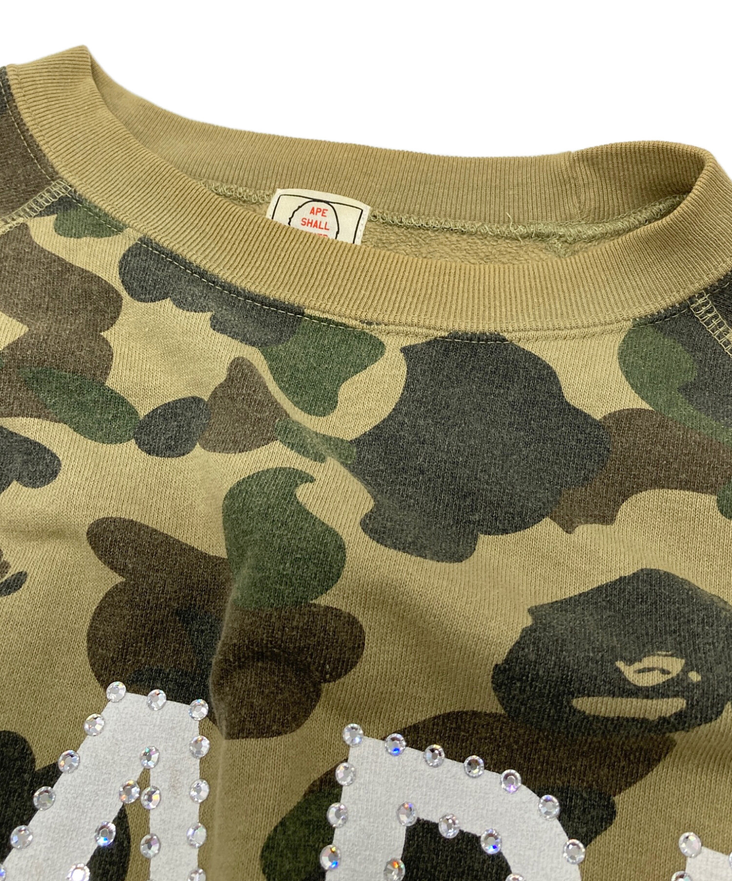 中古・古着通販】A BATHING APE (ア ベイシング エイプ) カモ柄ライン