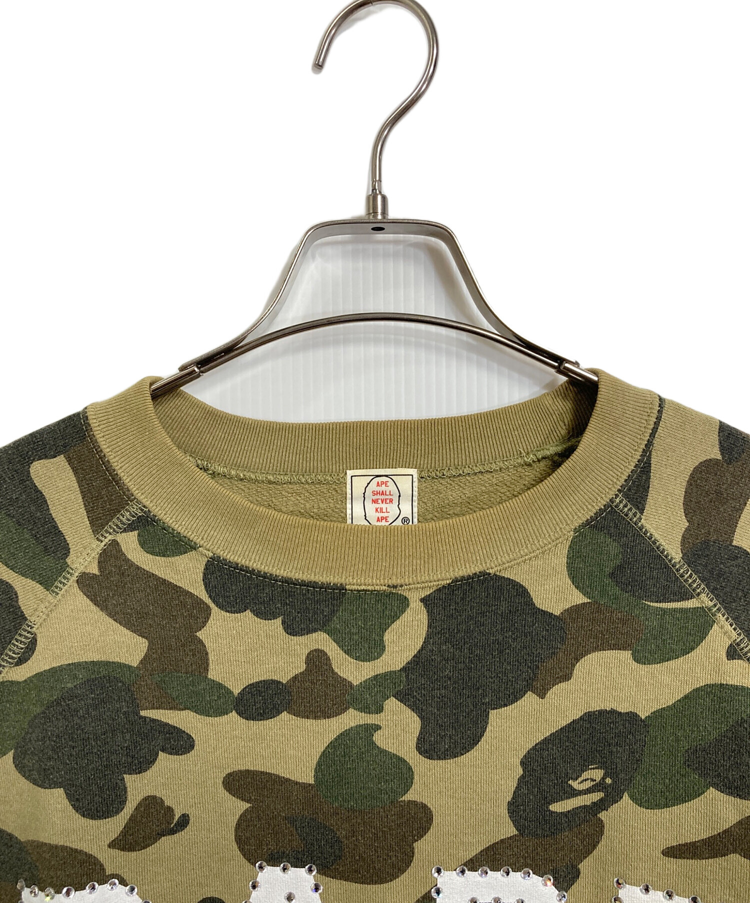 中古・古着通販】A BATHING APE (ア ベイシング エイプ) カモ柄ライン