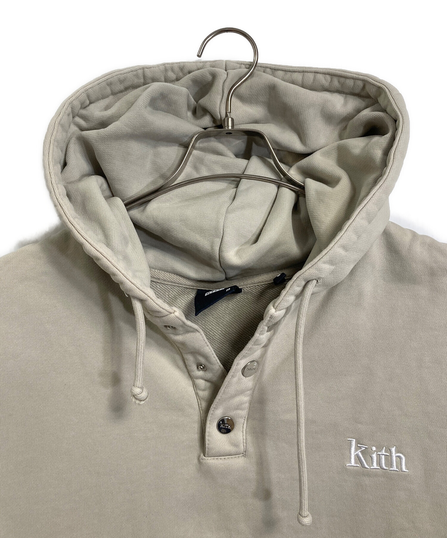 中古・古着通販】KITH (キス) スナップボタンパーカー フーディ グレー