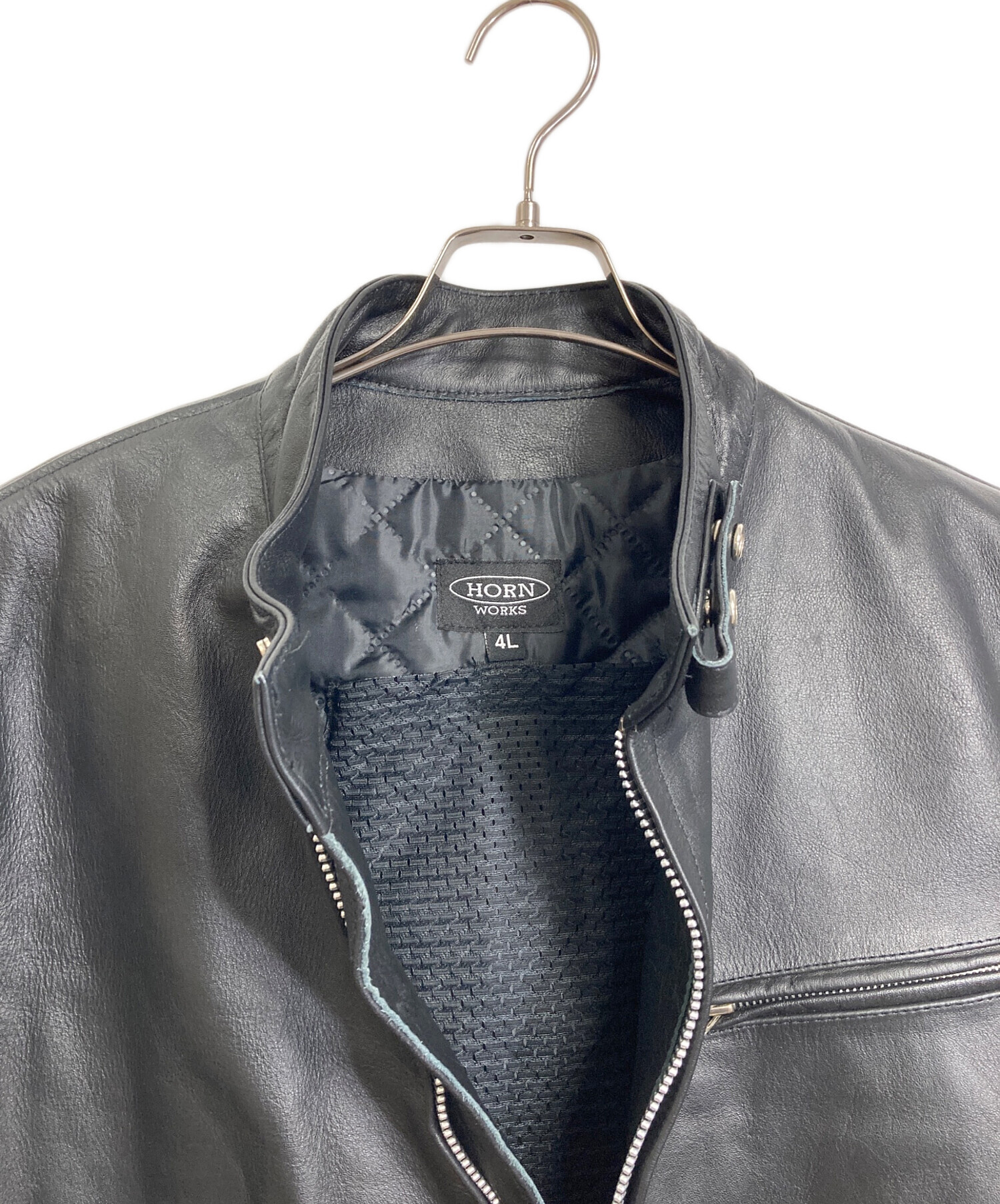 中古・古着通販】HORN WORKS (ホーンワークス) シングルライダース