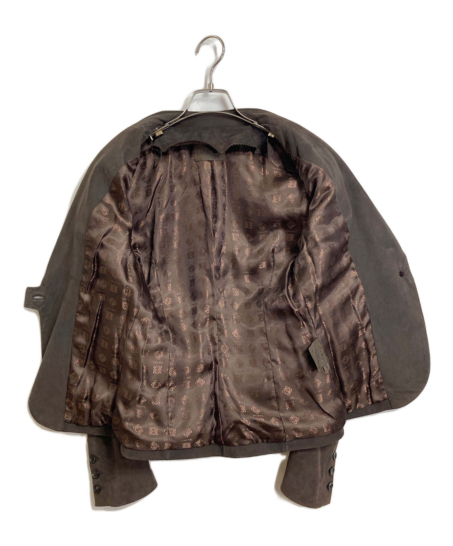 中古・古着通販】LOEWE (ロエベ) ラムレザージャケット レザー