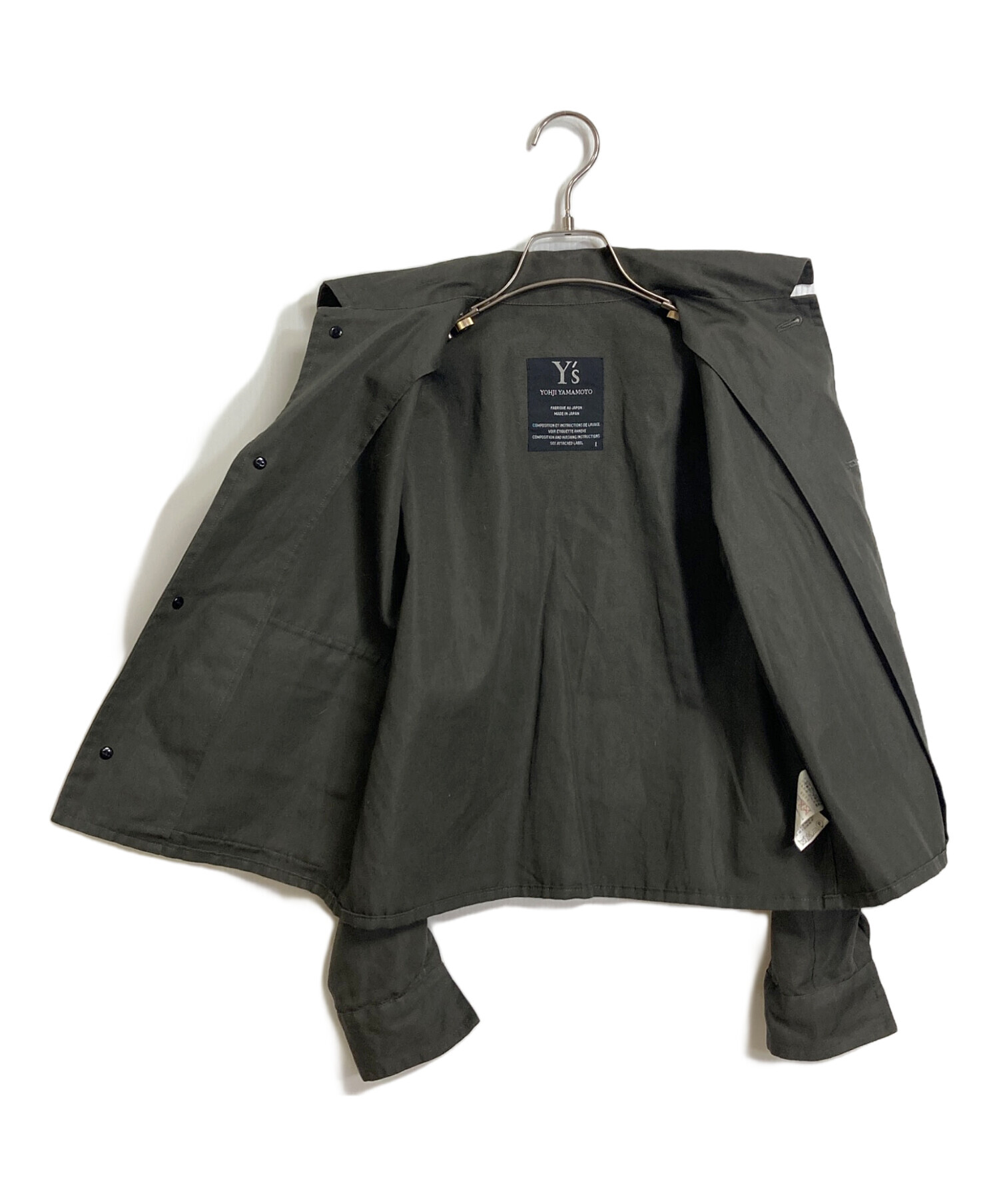 中古・古着通販】Y's (ワイズ) ジャケット シャツジャケット リネン混