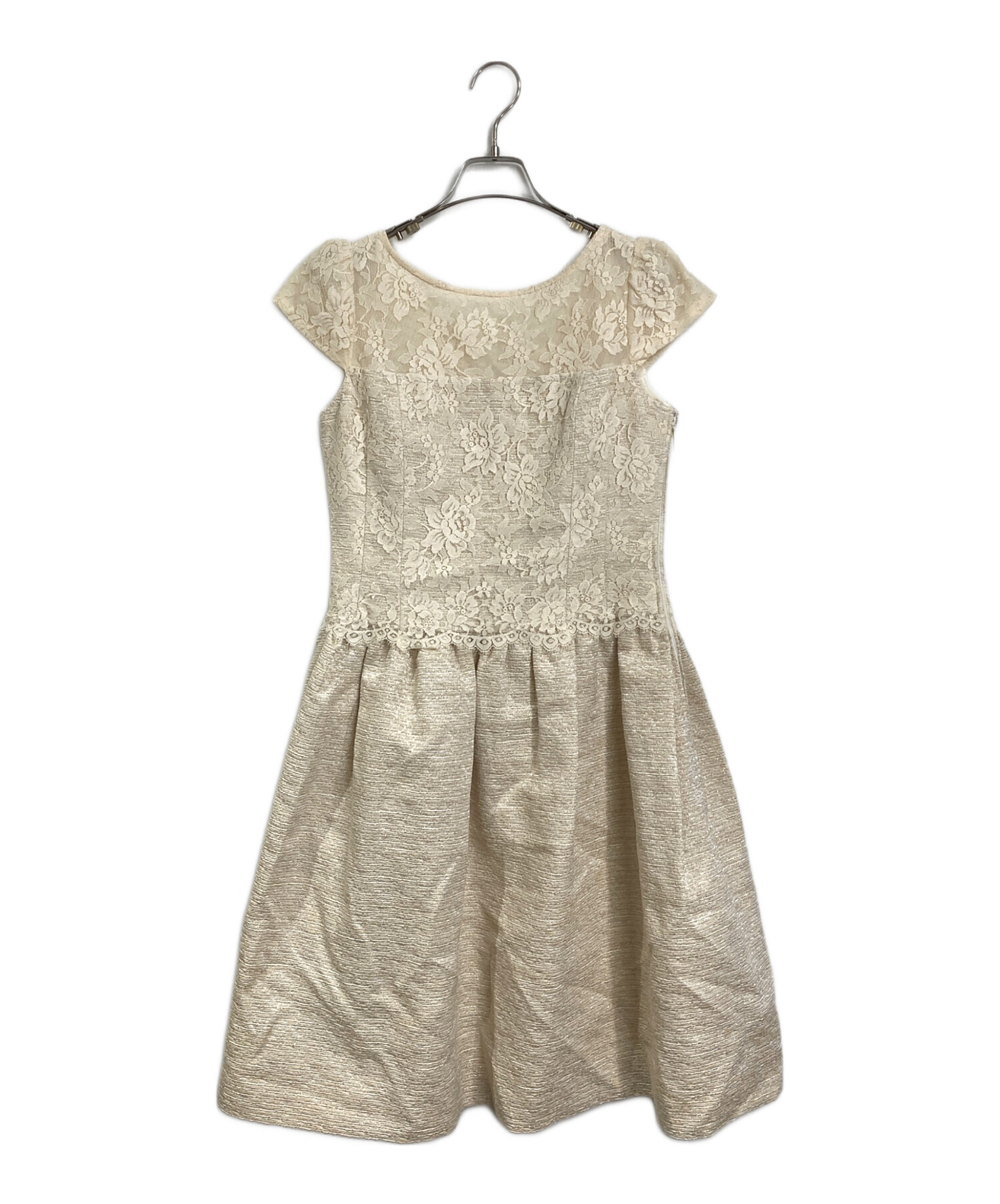 中古・古着通販】Rene (ルネ) セレモニーワンピース ベージュ サイズ