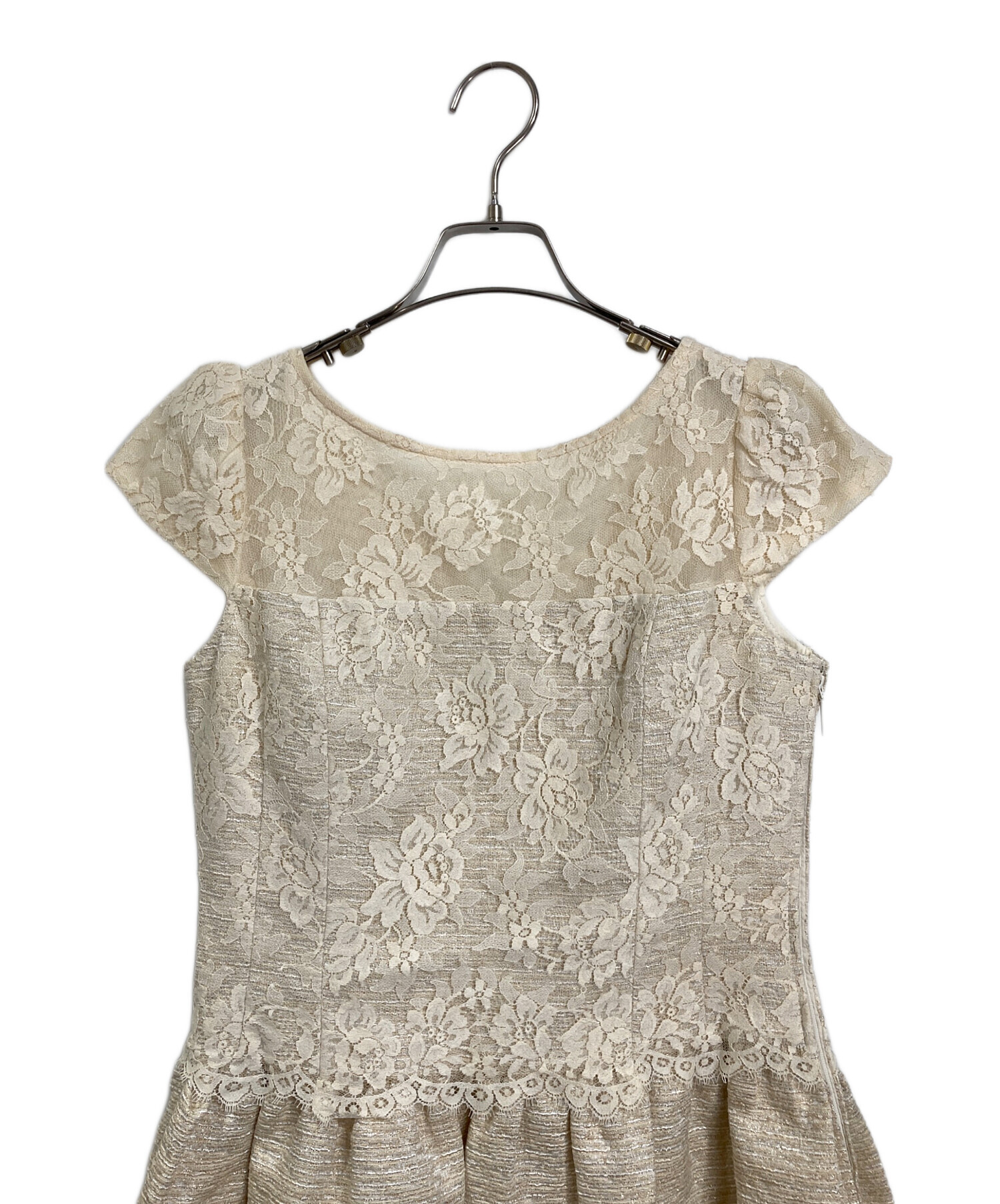 中古・古着通販】Rene (ルネ) セレモニーワンピース ベージュ サイズ