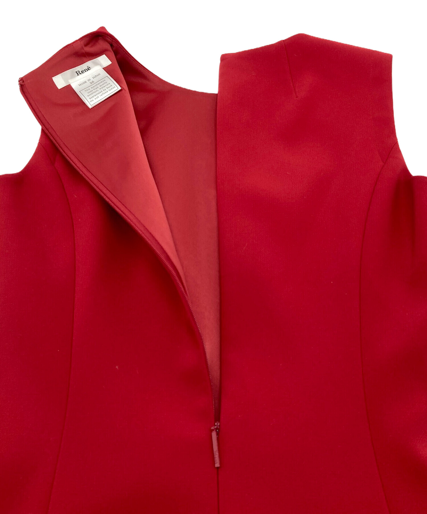 中古・古着通販】Rene (ルネ) ノースリーブワンピース ドレス