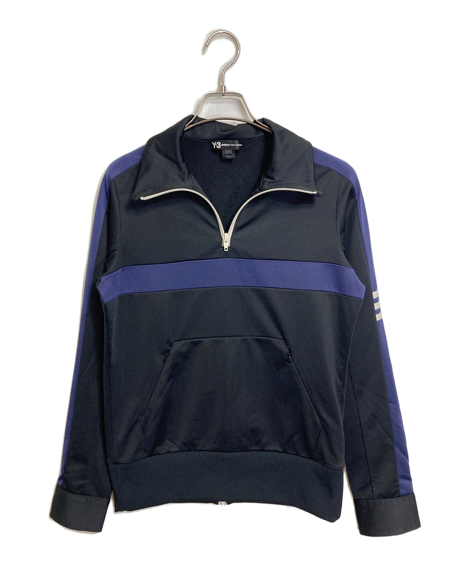 中古・古着通販】Y-3 (ワイスリー) ハーフジップスウェット デザイン 