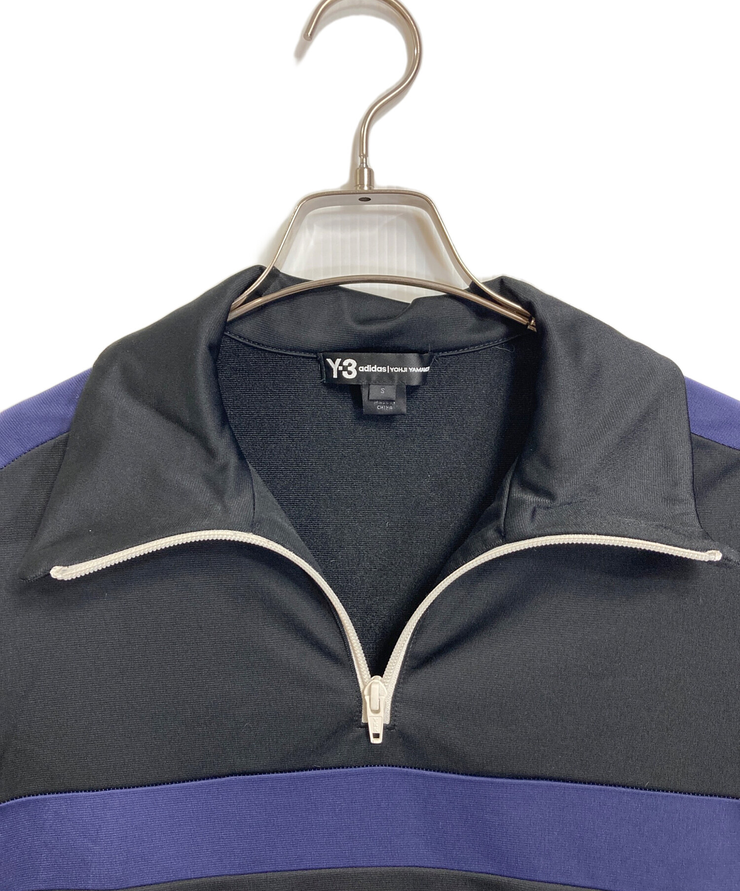 中古・古着通販】Y-3 (ワイスリー) ハーフジップスウェット デザイン 