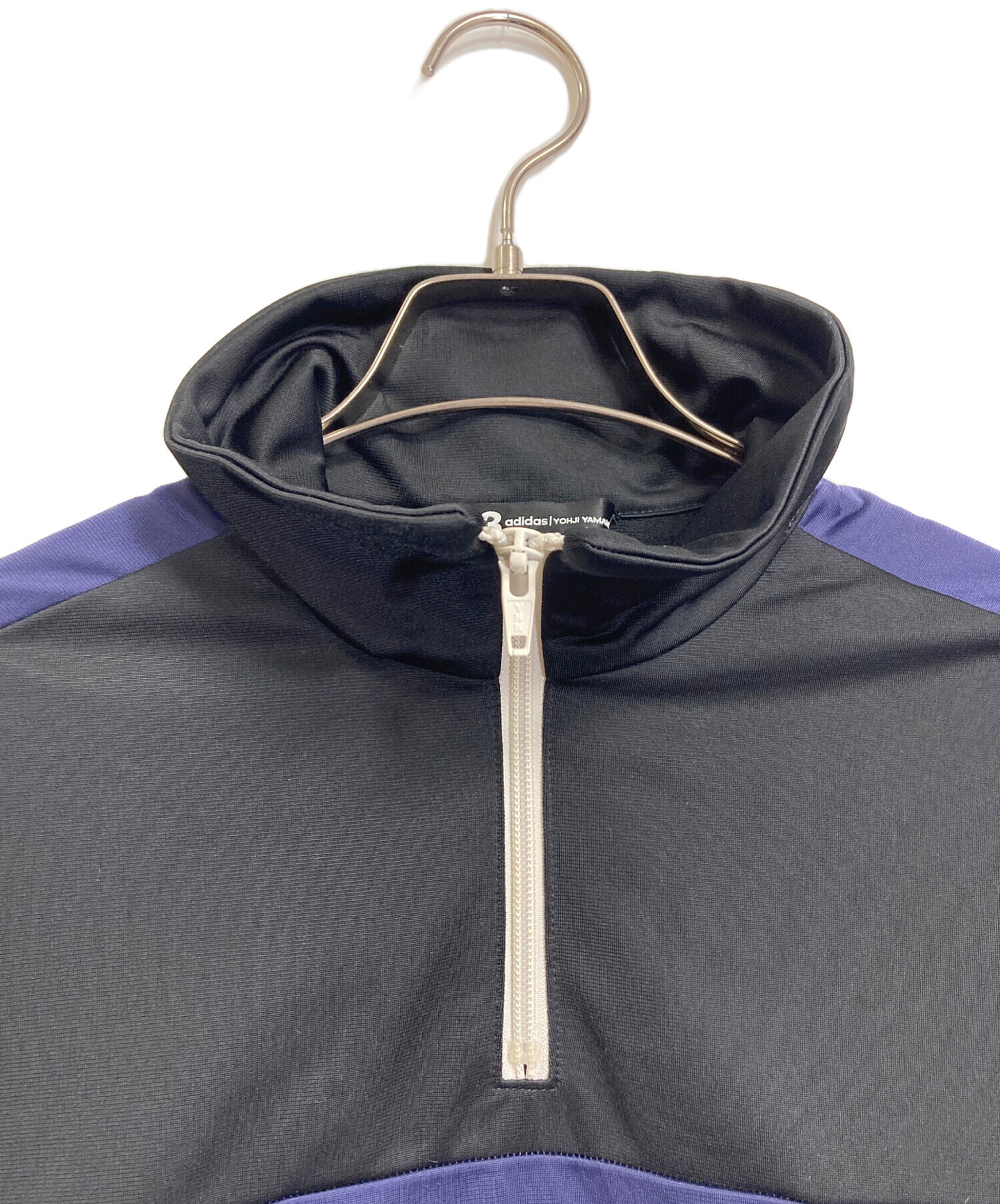 中古・古着通販】Y-3 (ワイスリー) ハーフジップスウェット デザイン 