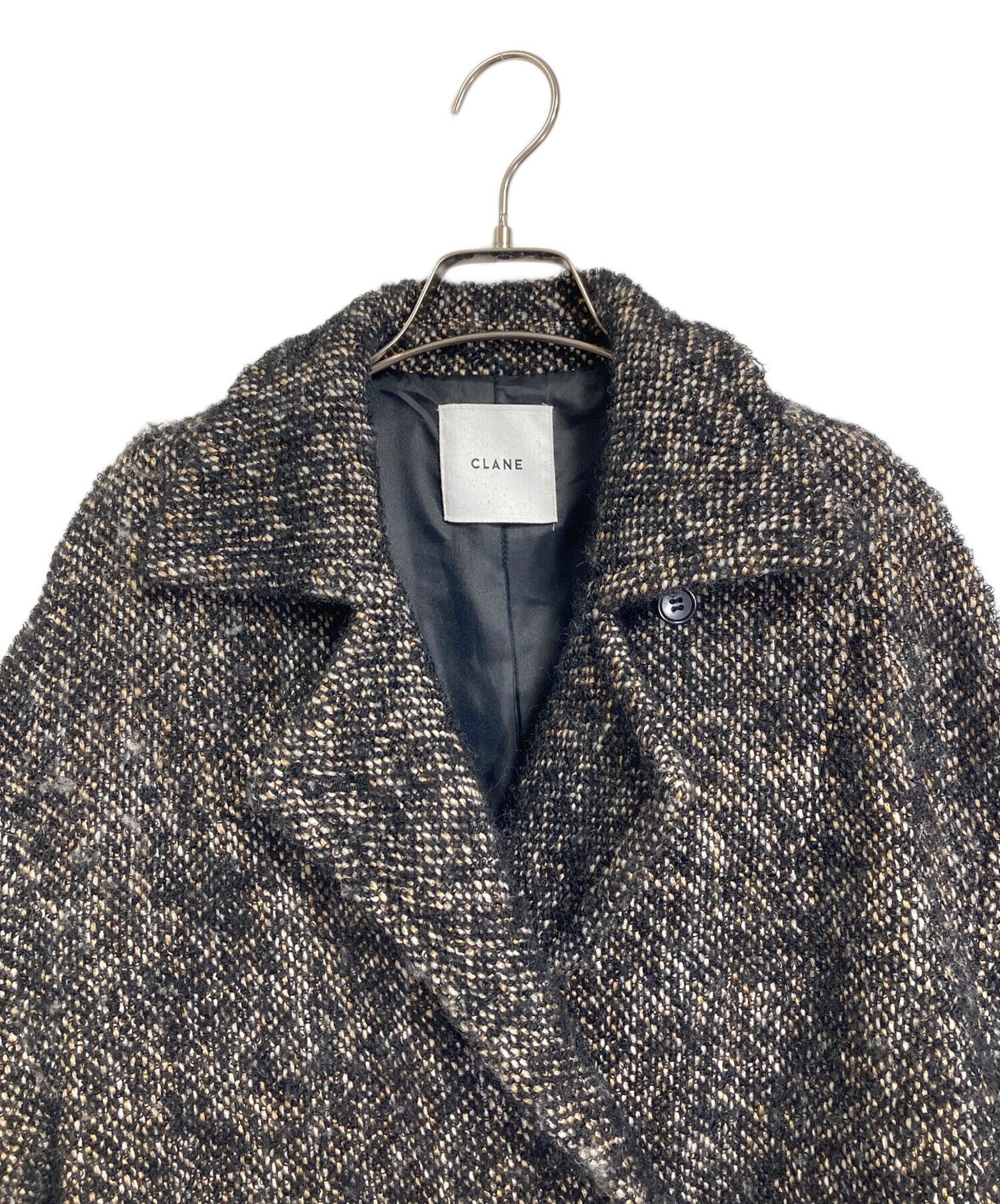 中古・古着通販】CLANE (クラネ) ミックスループツイードボックス