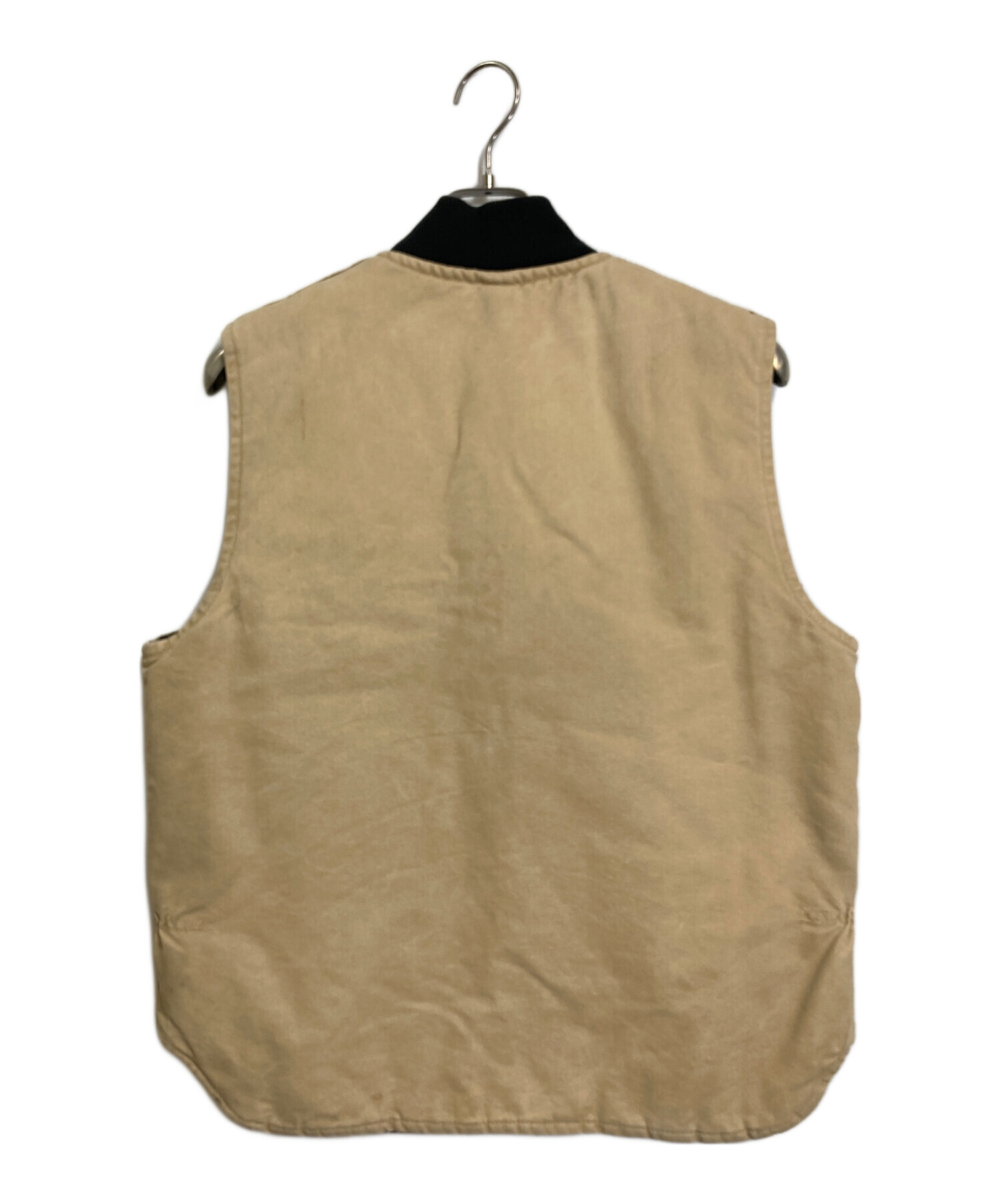 【たっきん】Carhartt カーハート 中綿入ベスト　ベージュ　ダック地 たっきん】Carhartt カーハート 中綿入ベスト ベージュ ダック地 たっ