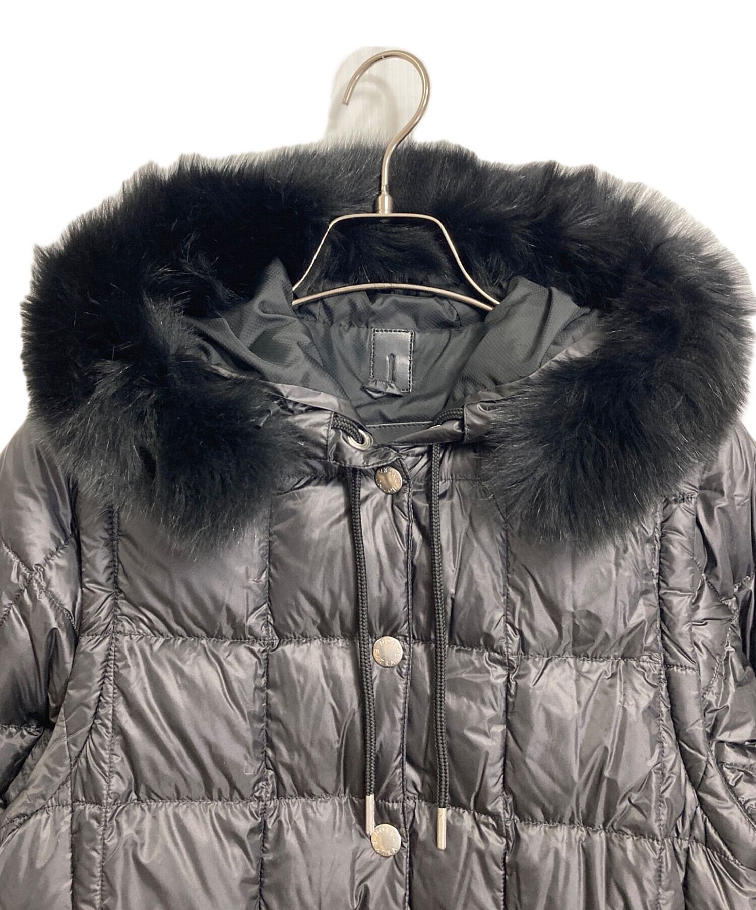 極美品✨TAION EXTRA タイオンエクストラ　ブラック　ダウンジャケットS 中古・古着通販】TAION EXTRA (タイオン エクストラ) フォックスファー