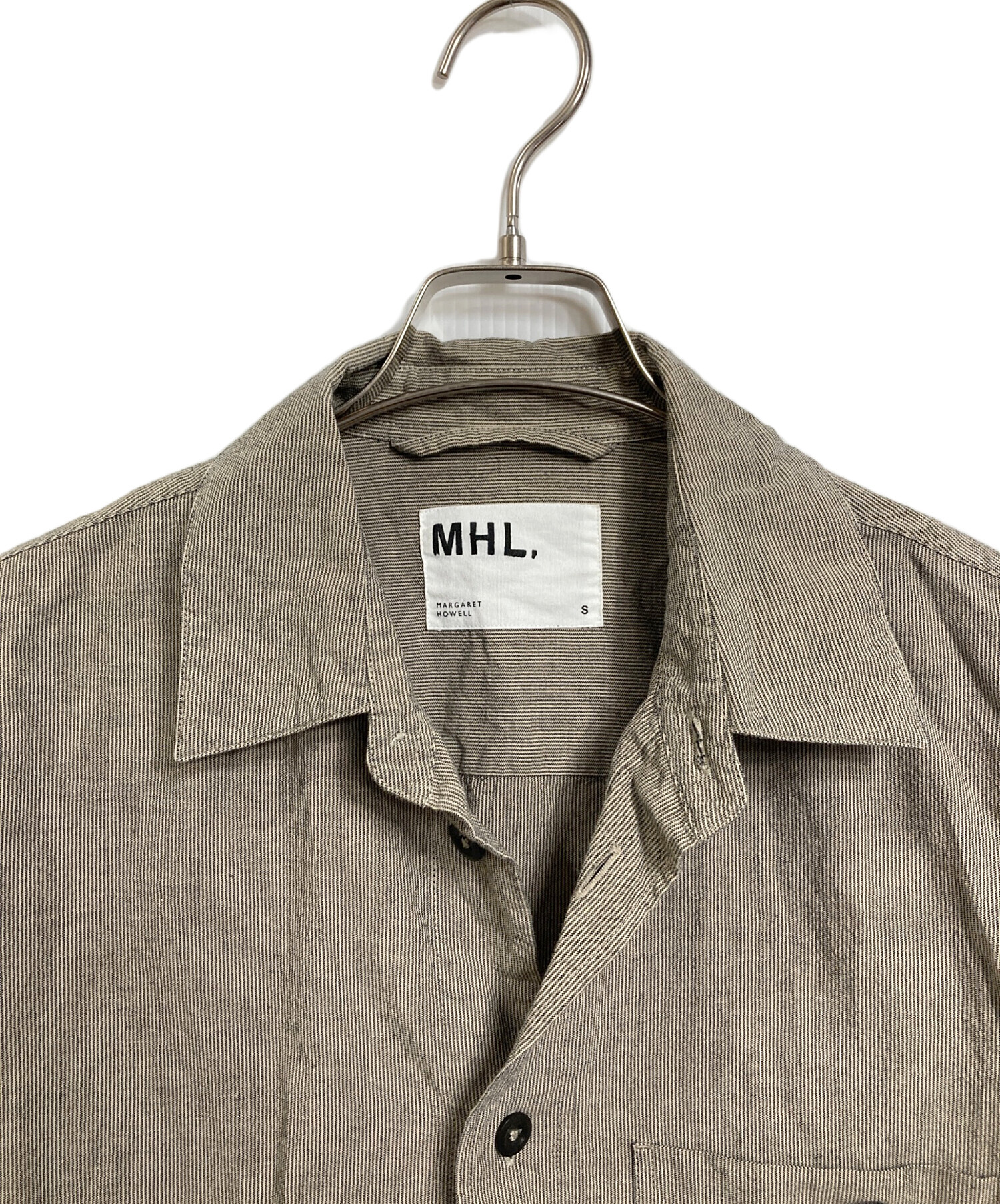 中古・古着通販】MHL (エムエイチエル) VINTAGE COTTON WOOL SHIRT 
