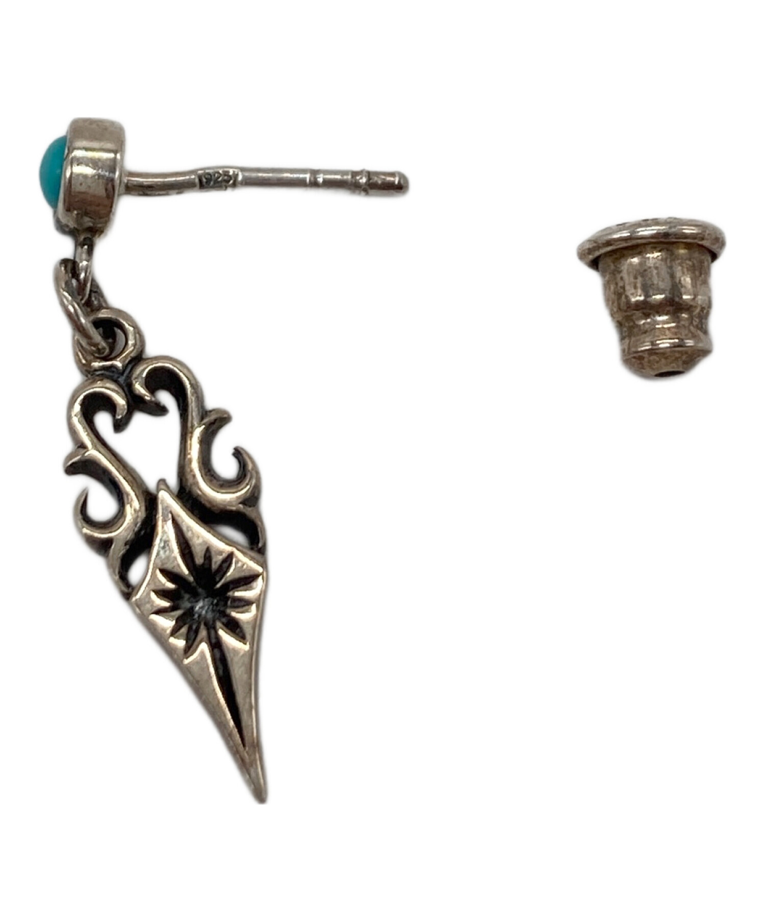 中古・古着通販】SAAD (サード) ターコイズピアス シルバー925 サイズ