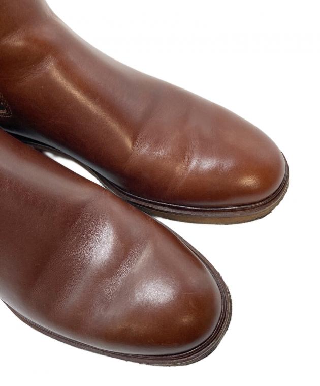 中古・古着通販】CLARKS (クラークス) サイドゴアブーツ レザーブーツ