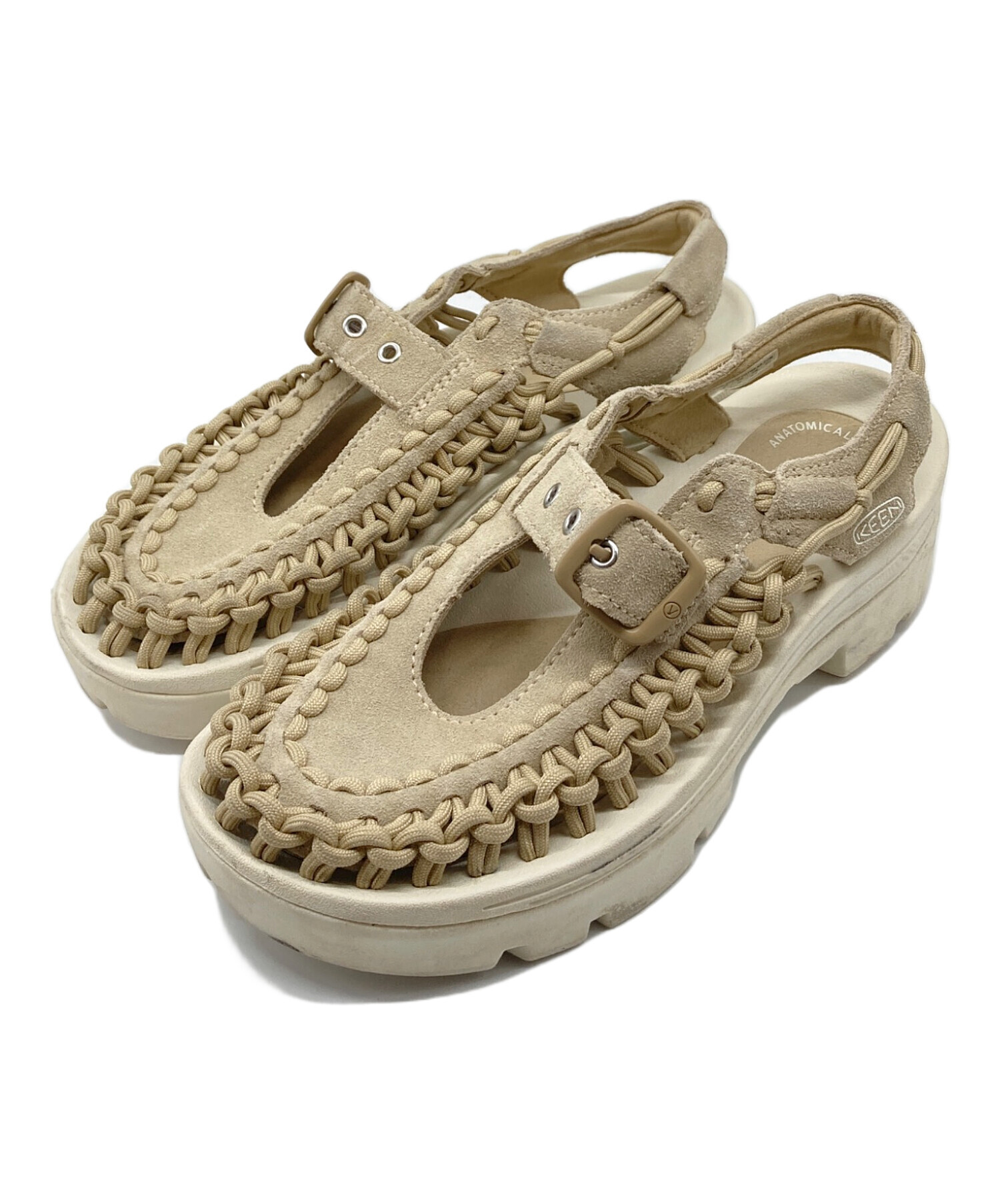 KEEN UNEEK PLTベージュ 中古・古着通販】KEEN (キーン) UNEEK PLT MARY JANE サンダル