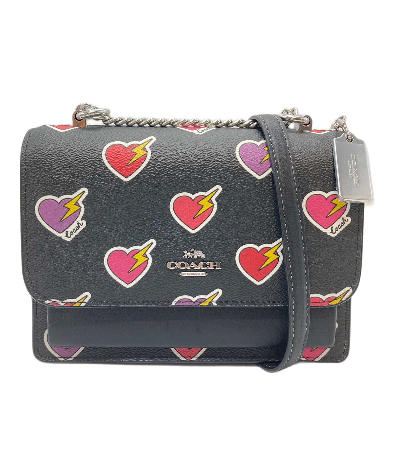 中古・古着通販】COACH (コーチ) クレア クロスボディ バッグ・ハート