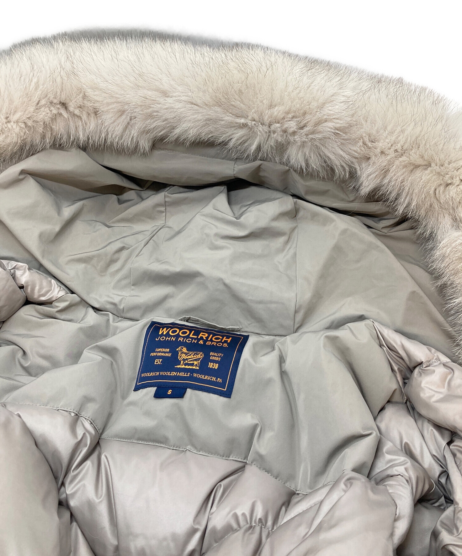 中古・古着通販】WOOLRICH (ウールリッチ) ダウンコート ロングコート 