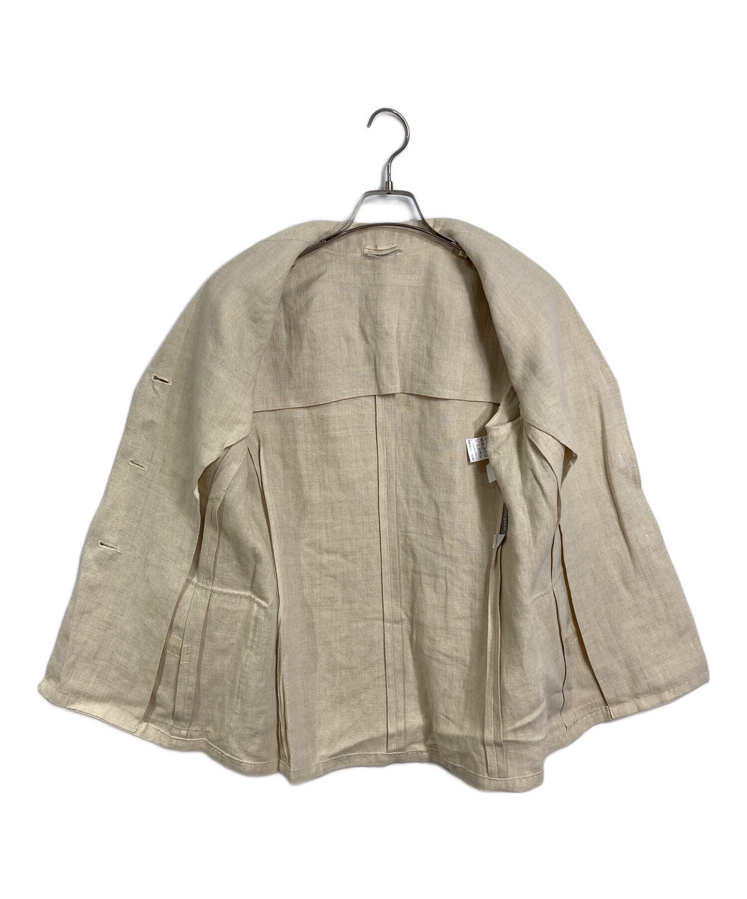 マックスマーラ　サファリジャケット 中古・古着通販】MaxMara (マックスマーラ) リネンサファリジャケット
