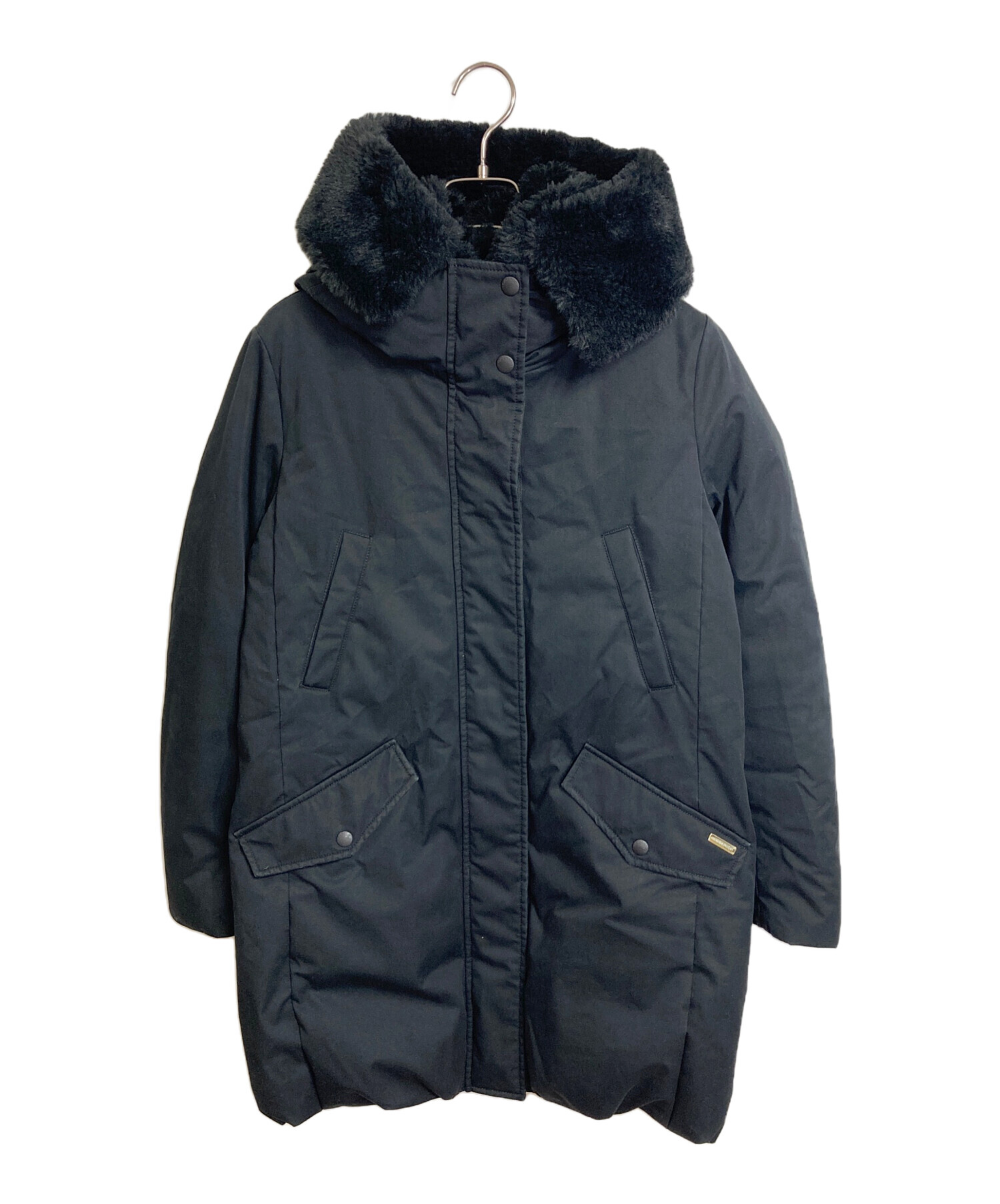美品✨ウールリッチ 3way ダウンコートコクーンエスキモー ファーフード S紺 楽天市場】Woolrich ウールリッチ コクーンパーカ ファー付き ダウン