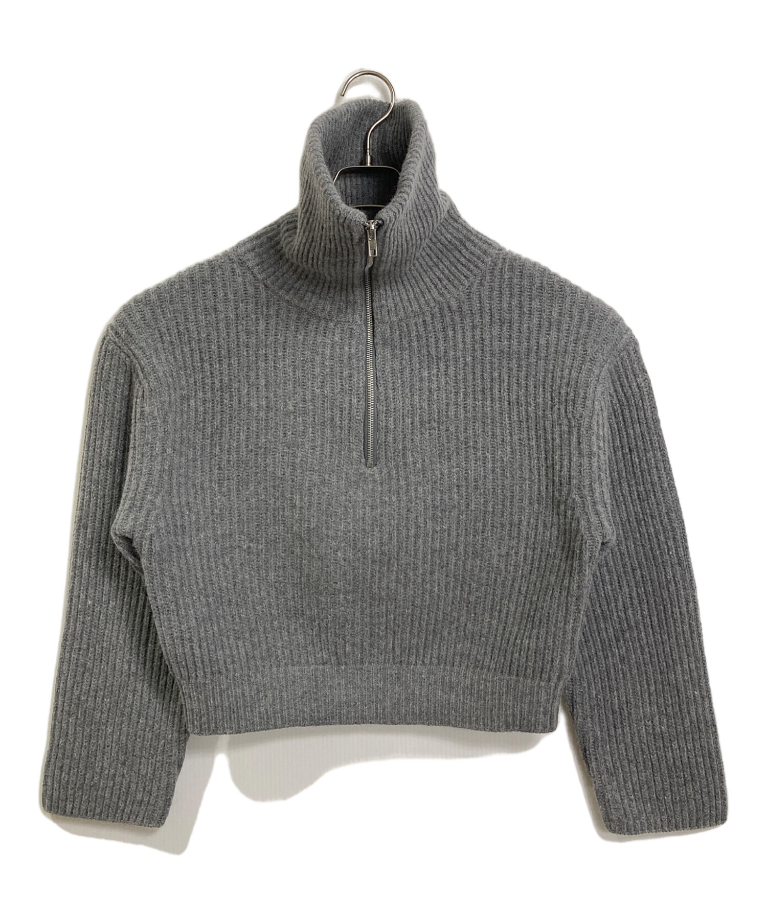 中古・古着通販】Snidel (スナイデル) ウールハーフジップニットプル