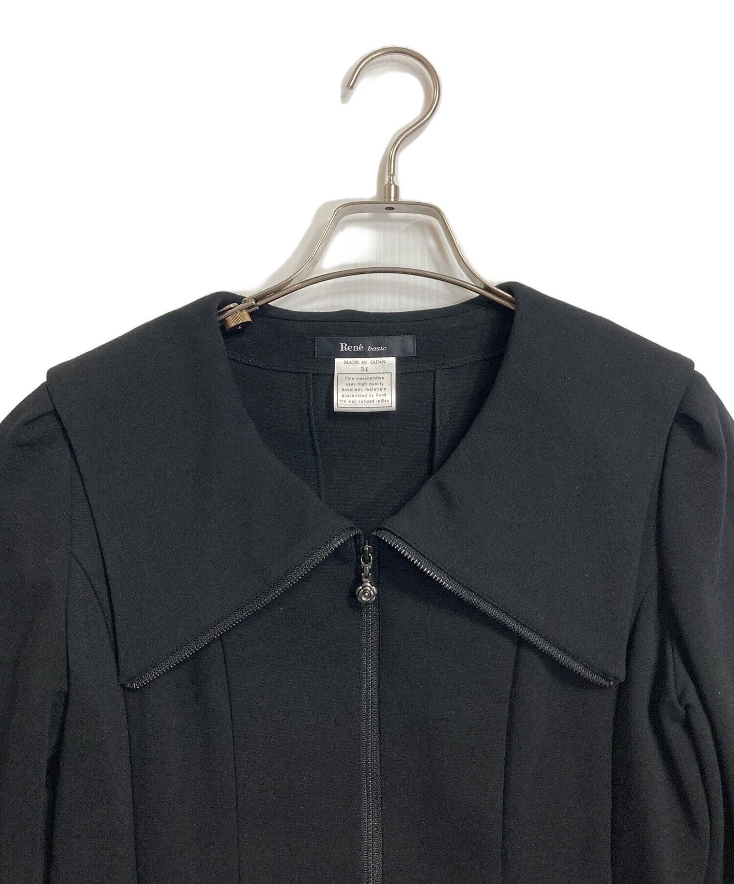 中古・古着通販】Rene basic (ルネベーシック) カメリア ジップ バック