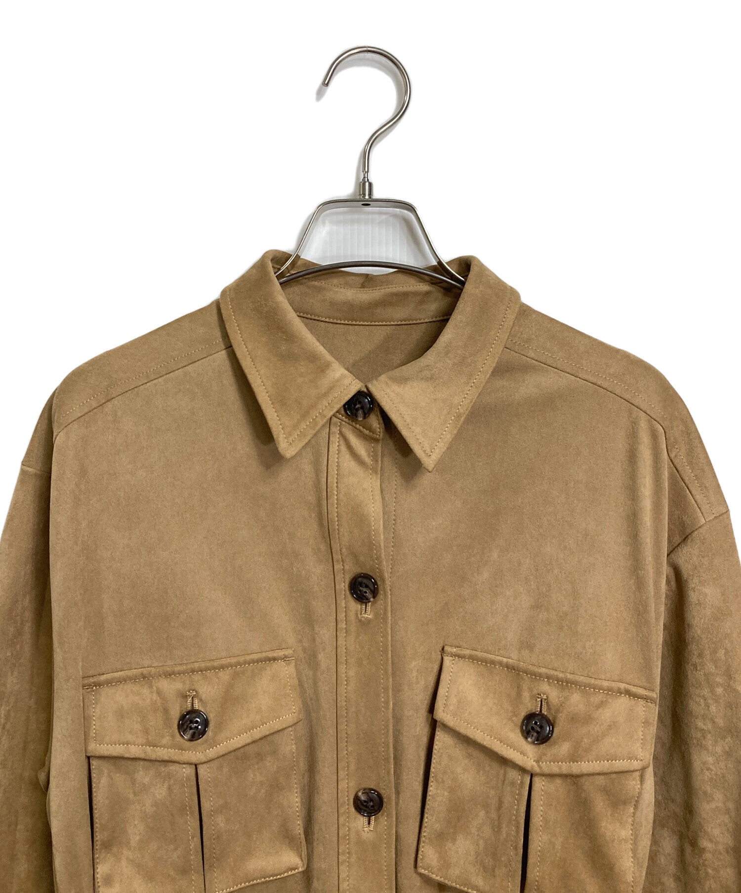 中古・古着通販】THE PAUSE (ザポーズ) フェイクスエードサファリ