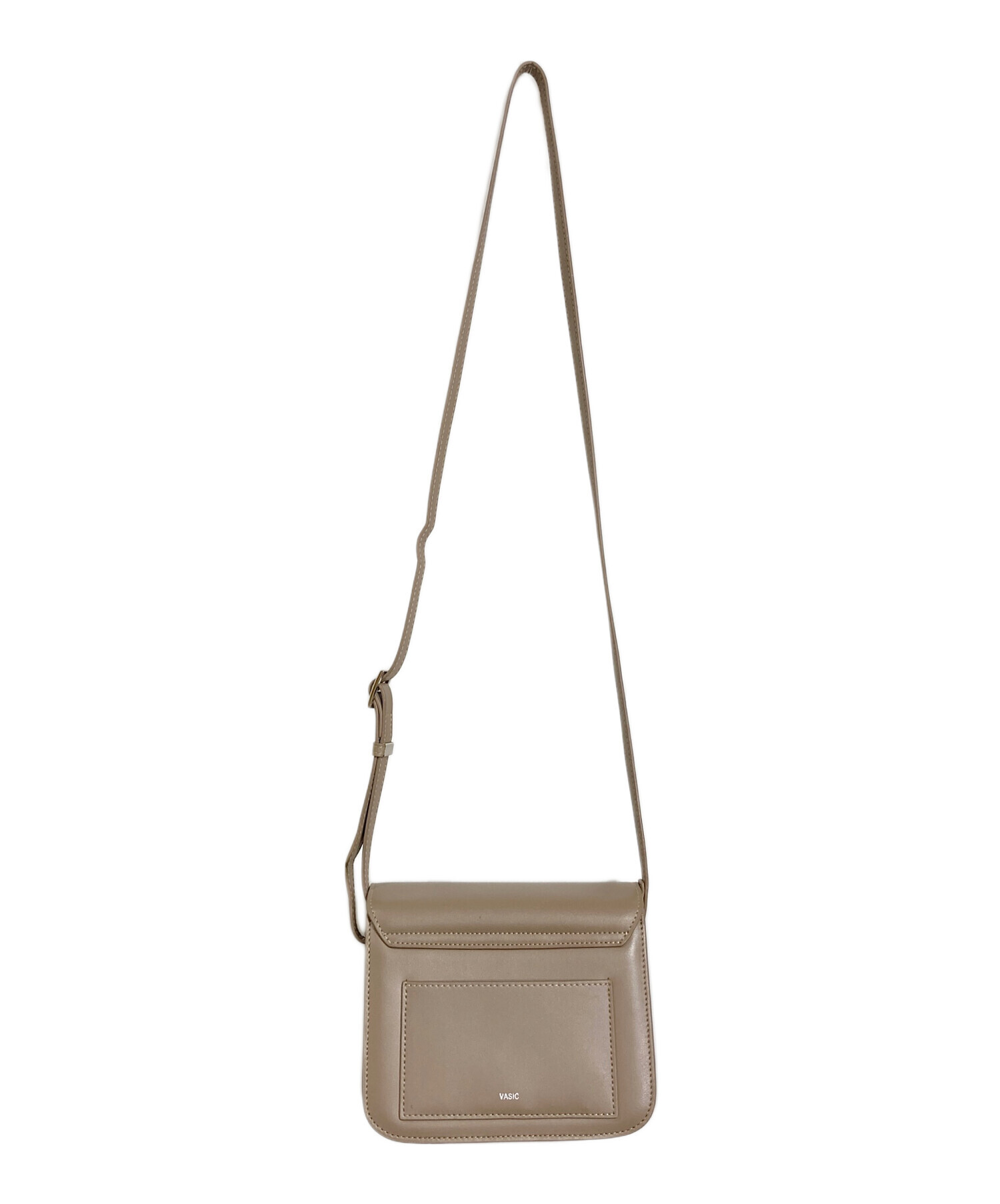 VASIC CITY ショルダーバッグ mini グレージュ ベージュ フェミニンすぎないクールさを打ち出した｢City Mini(シティミニ)｣は