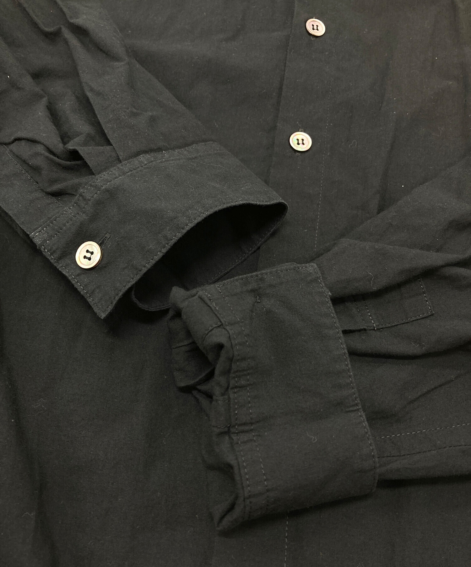 中古・古着通販】Y's (ワイズ) コットンシャツ ビッグシルエット