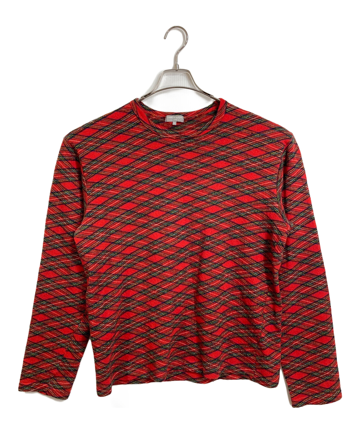 tricot COMME des GARCONS 長袖カットソー 薄手ニット 中古・古着通販】COMME des GARCONS HOMME (コムデギャルソン オム