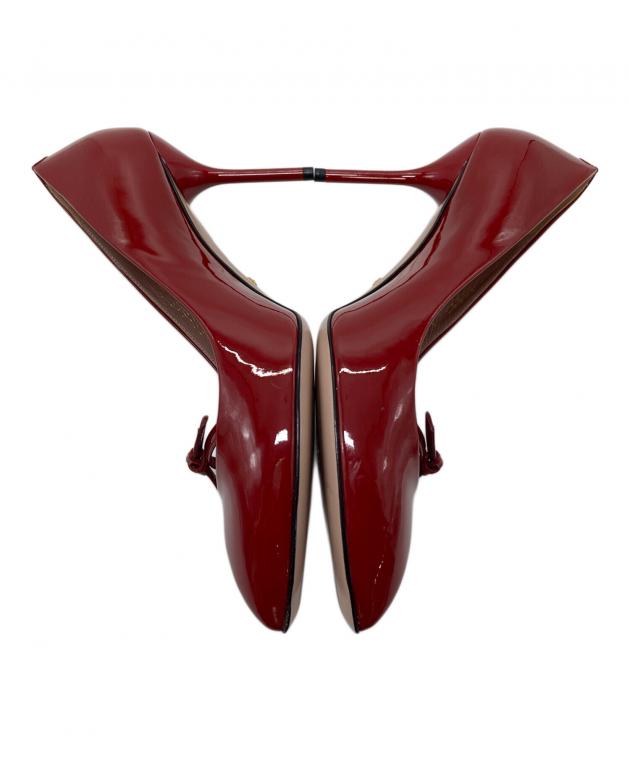 中古・古着通販】GUCCI (グッチ) リボンパンプス ピンヒール