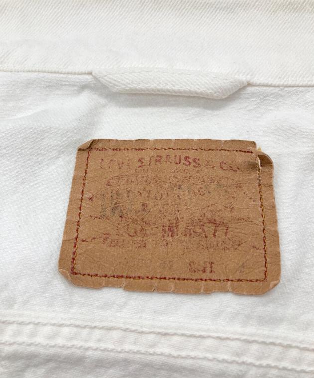 中古・古着通販】LEVI'S (リーバイス) Euro White Denim Jacket ユーロ