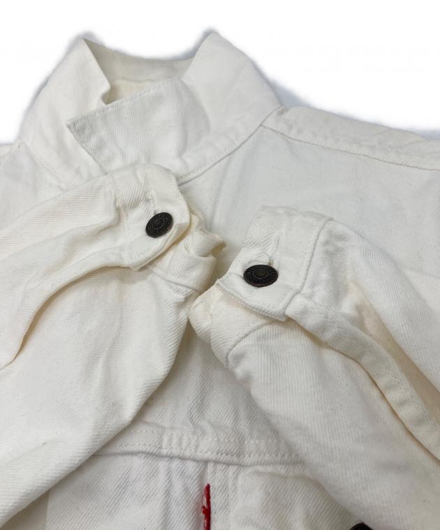 中古・古着通販】LEVI'S (リーバイス) Euro White Denim Jacket ユーロ
