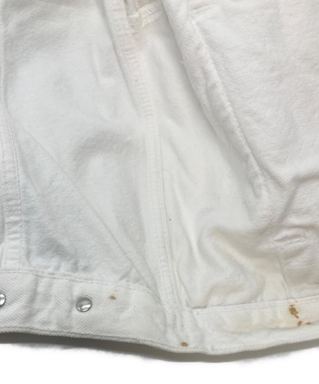 中古・古着通販】LEVI'S (リーバイス) Euro White Denim Jacket ユーロ