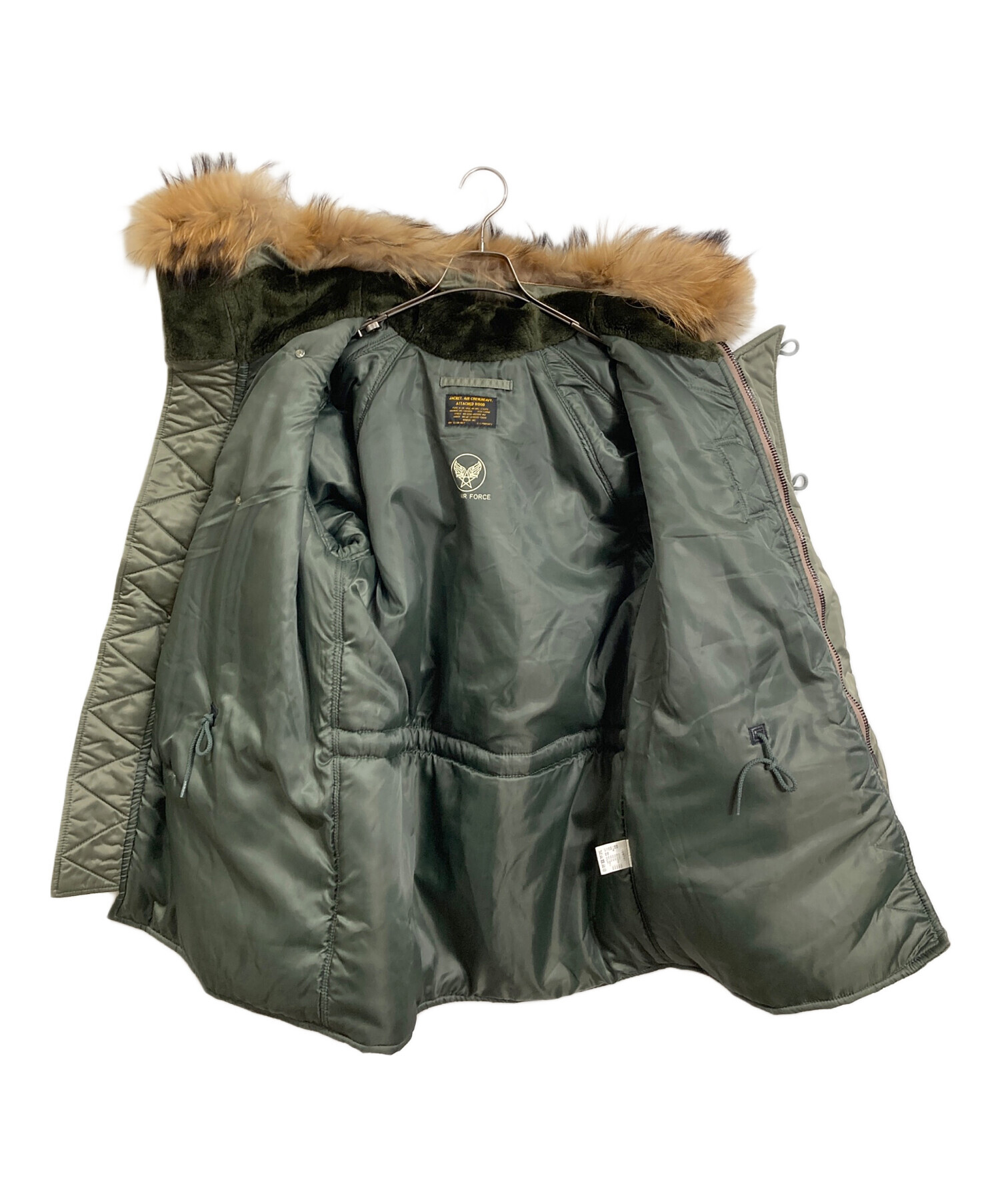 ワイパー　N-3 フライトジャケットWAIPER XXL 屋外未使用品 中古・古着通販】waiper (ワイパー) N-3B フライトジャケット アウター