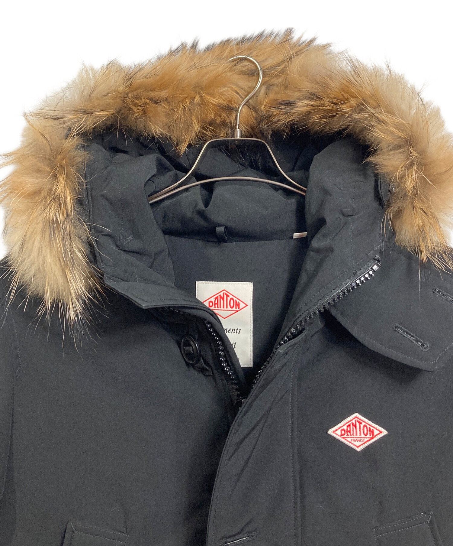 中古・古着通販】DANTO (ダントン) ファー付き フードダウンコート 