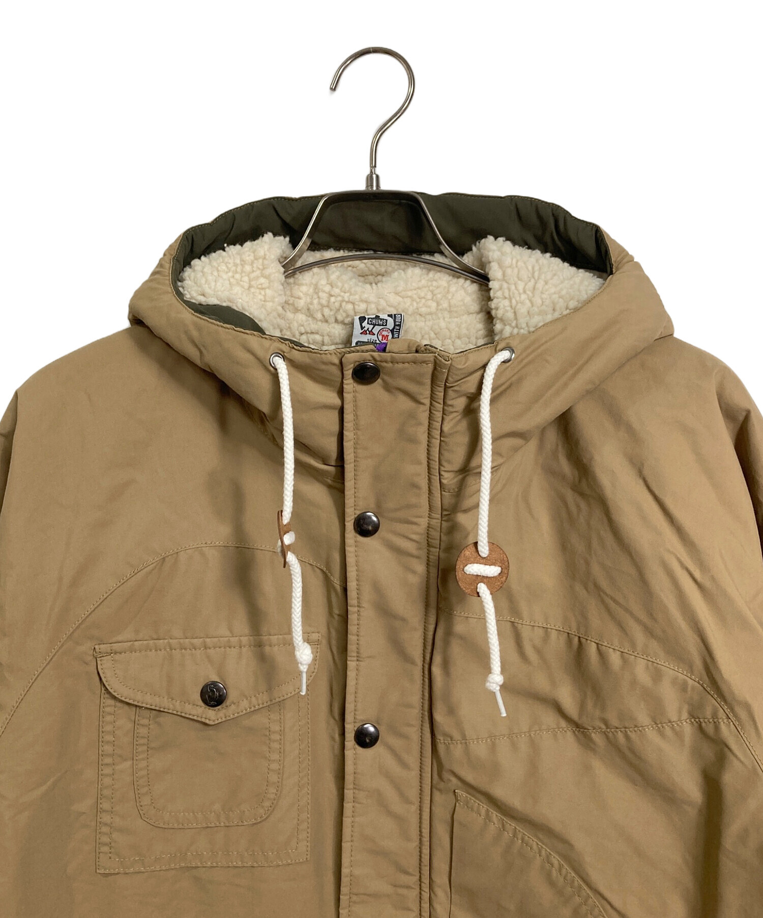 中古・古着通販】CHUMS (チャムス) キャンピングボアパーカー ナイロン