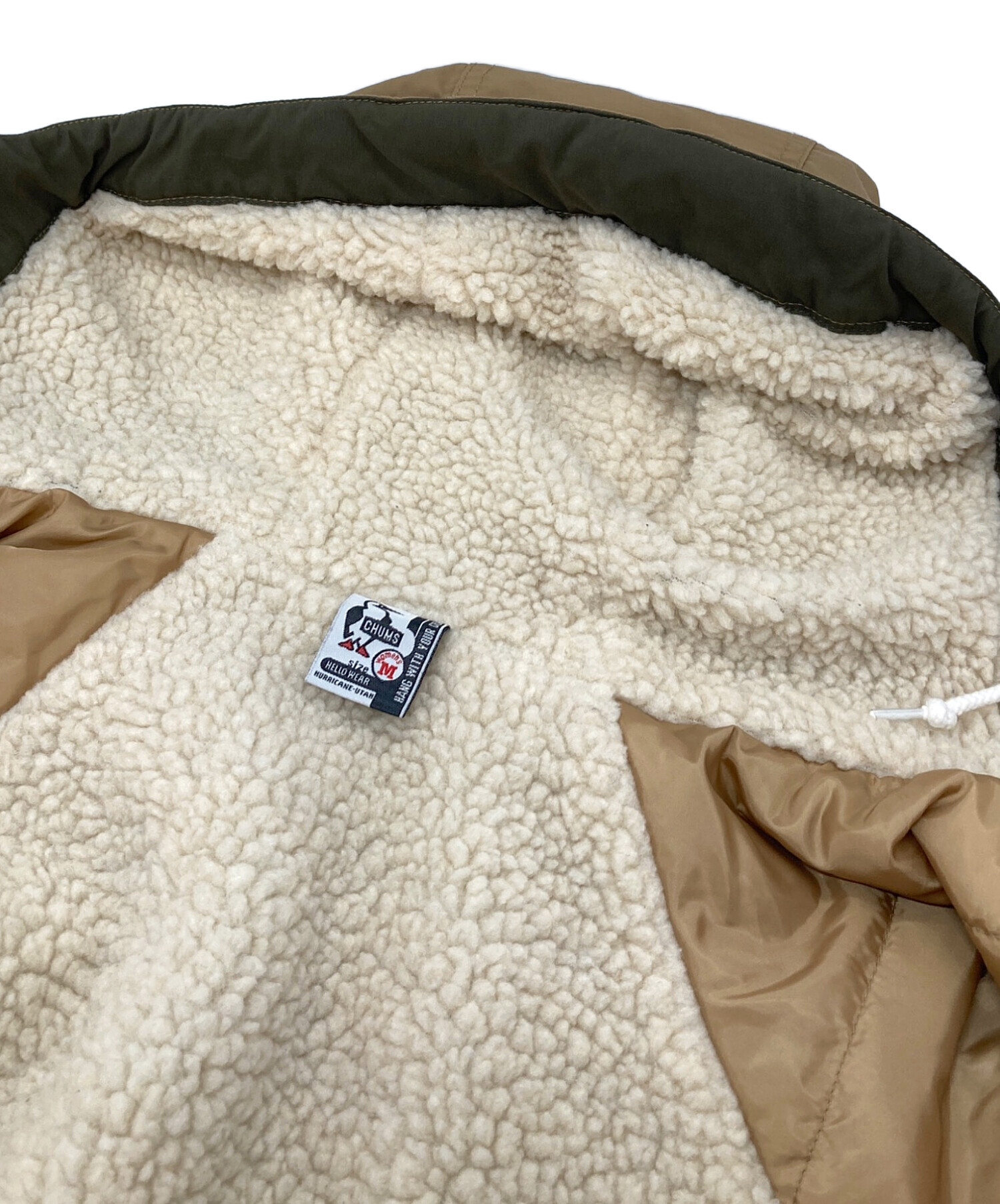 中古・古着通販】CHUMS (チャムス) キャンピングボアパーカー ナイロン