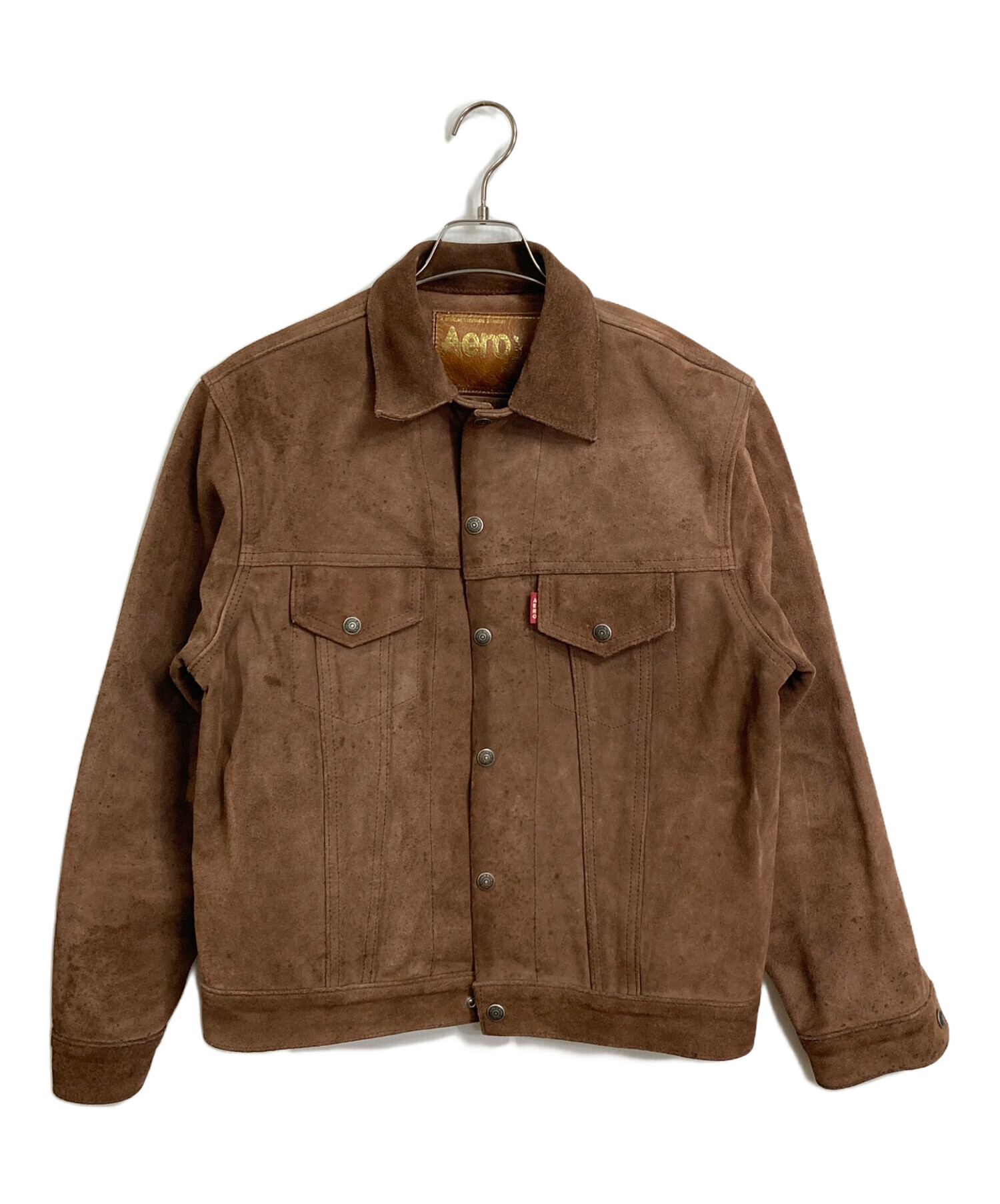 中古・古着通販】Aero LEATHER (エアロレザー) スウェードジャケット