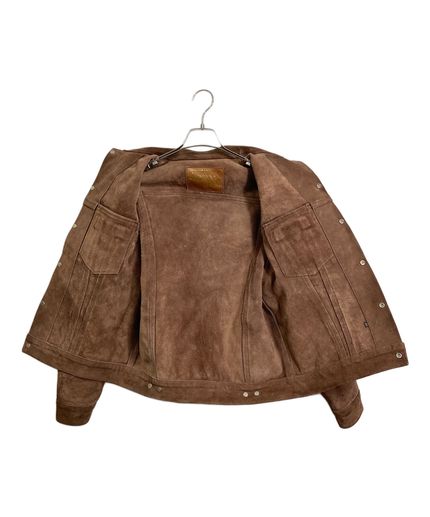 中古・古着通販】Aero LEATHER (エアロレザー) スウェードジャケット