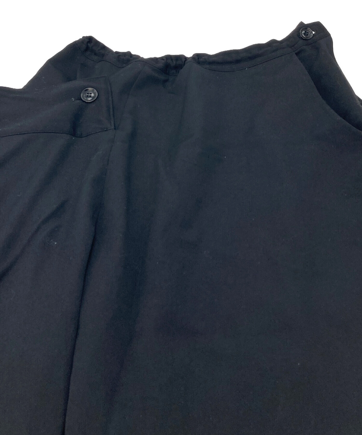 中古・古着通販】Y's (ワイズ) シワギャバステッチデザインスカート