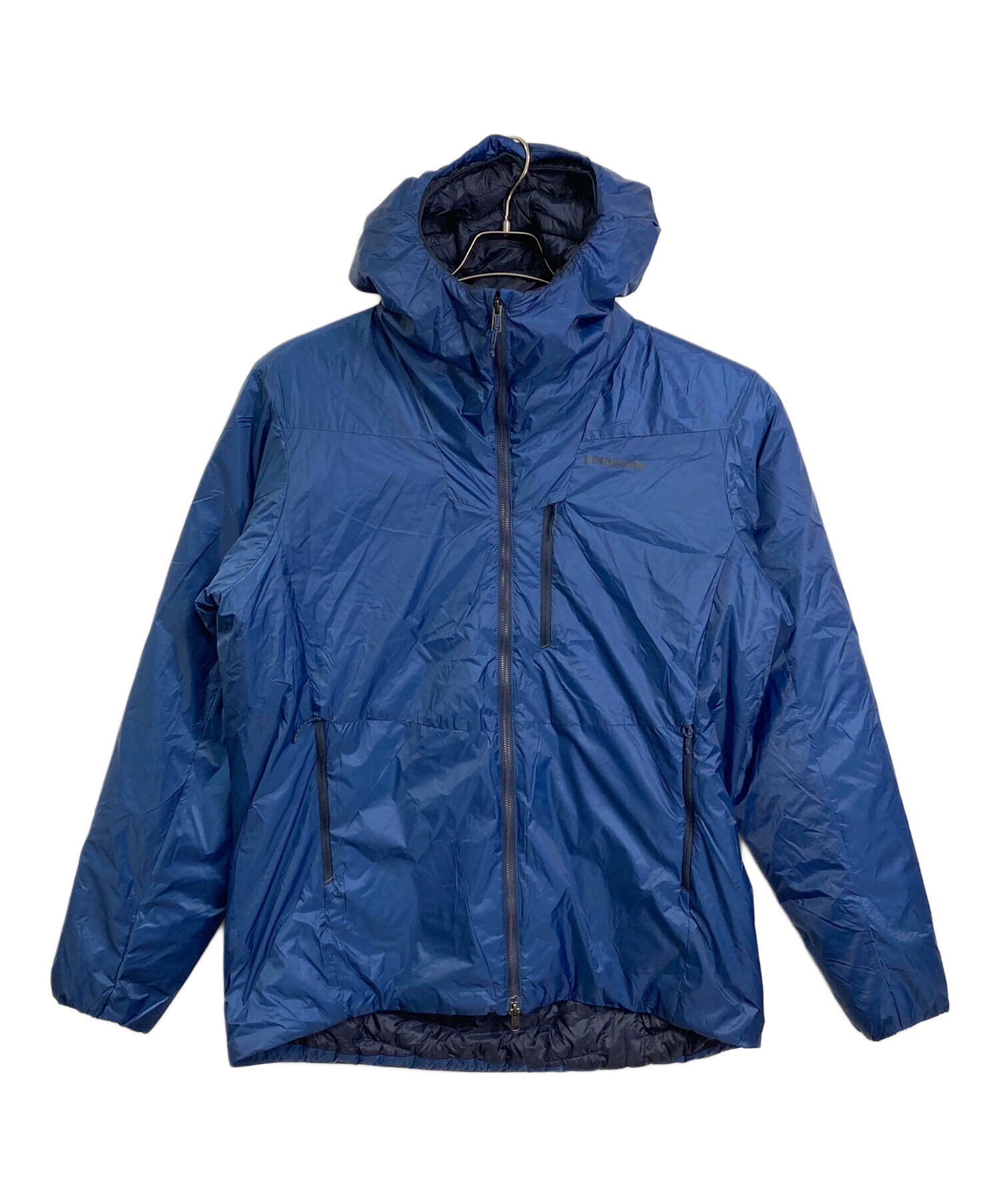 Patagonia ナイロンジャケット 青 80年代 Patagonia パタゴニア Rマークなし シェルドシンチラジャケット