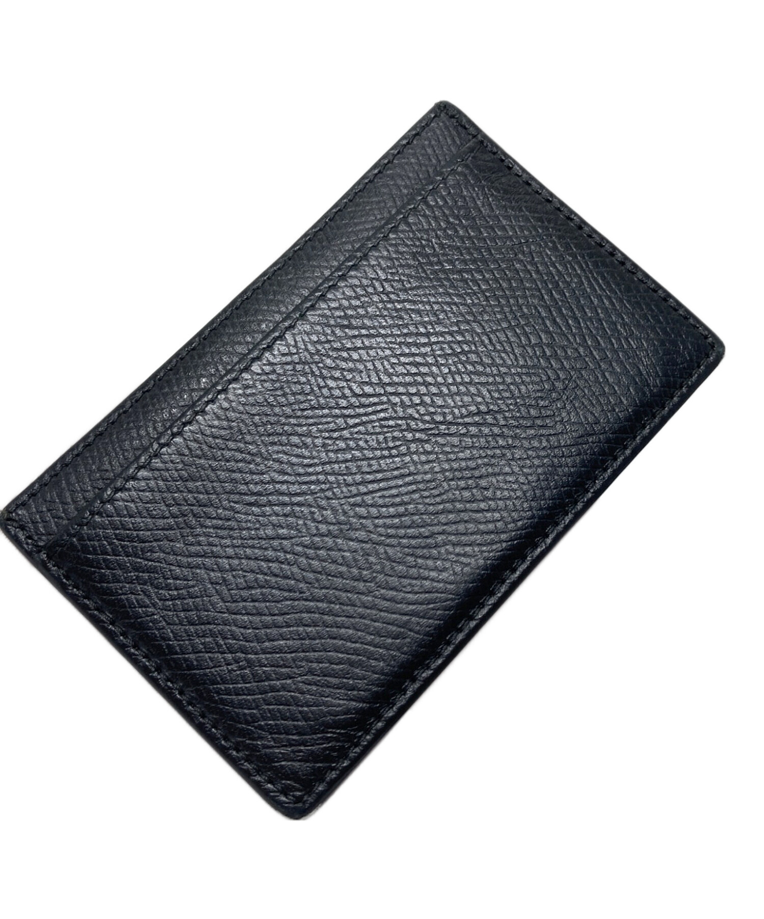 【未使用級】CELINE カードケース ブラック レザー 名刺入れ 中古・古着通販】CELINE (セリーヌ) カードケース レザー ブラック