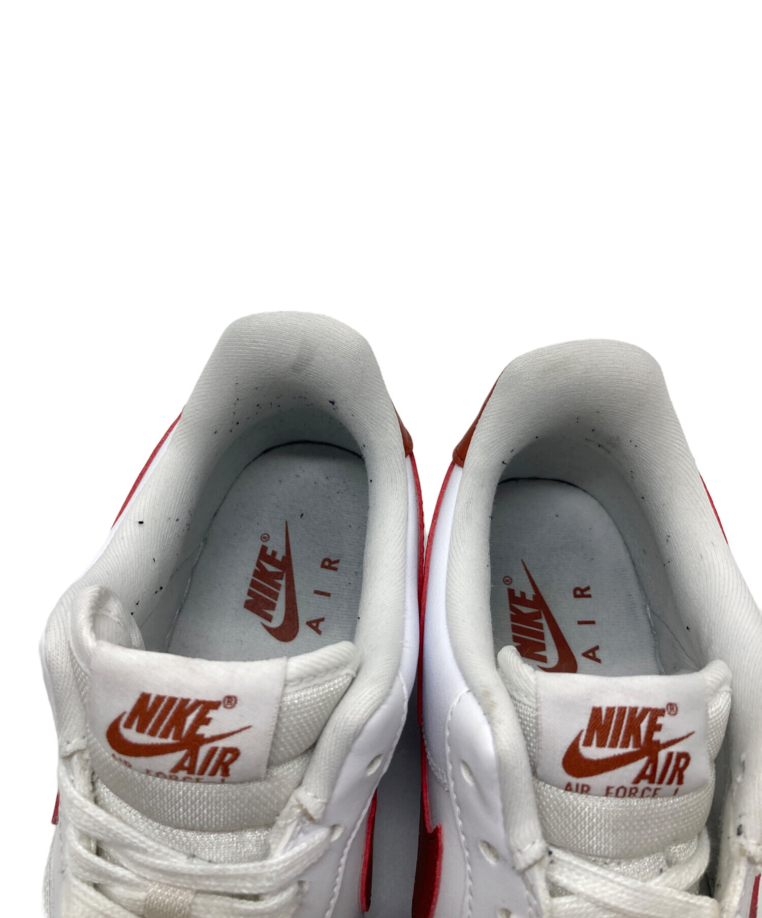 中古・古着通販】NIKE (ナイキ) WMNS AIR FORCE 1 07 ホワイト×レッド 