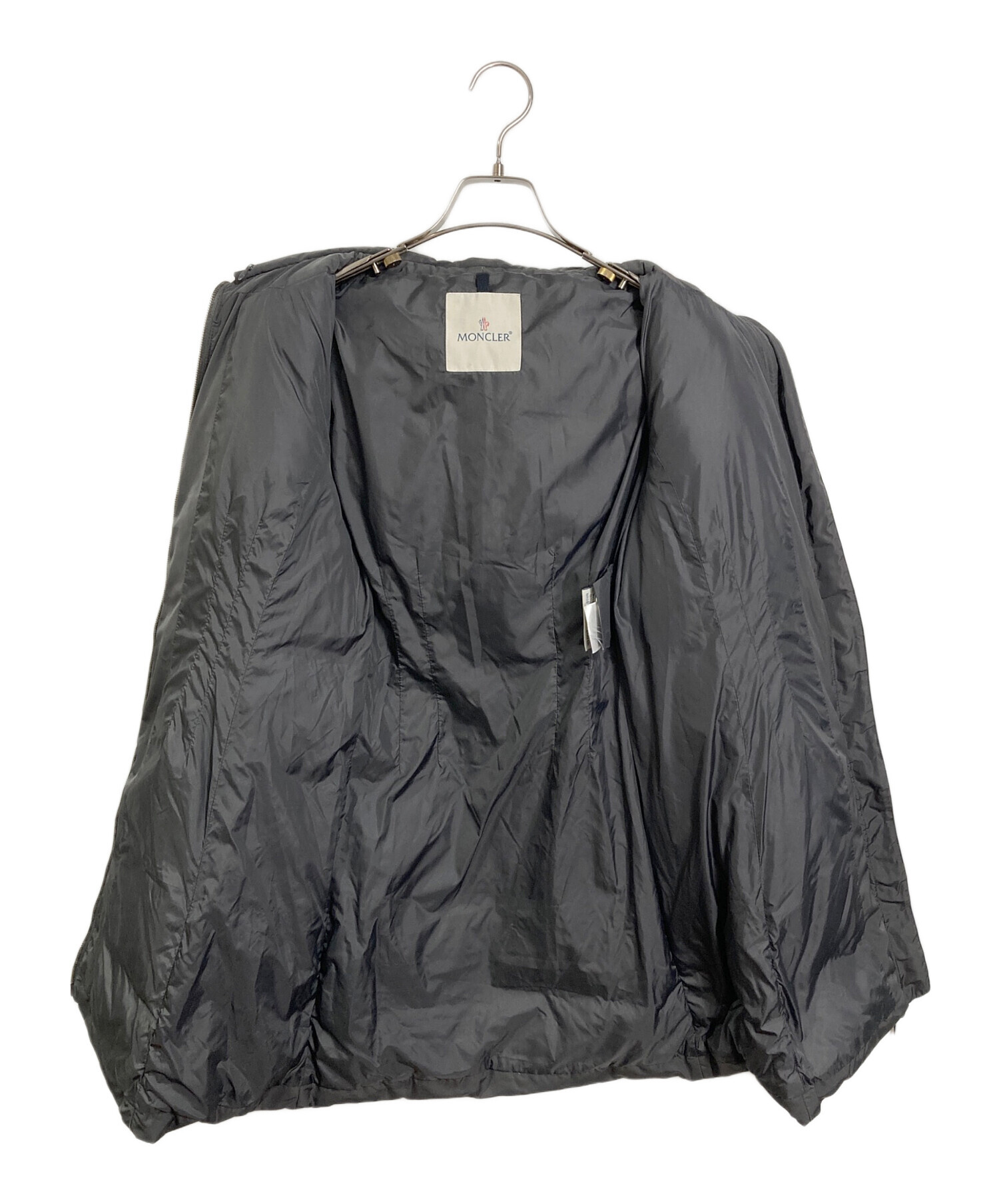 モンクレール　RENNE ダウンコート グレー　ロングMONCLER サイズXL 中古・古着通販】MONCLER (モンクレール) RENNE ダウンコート グレー